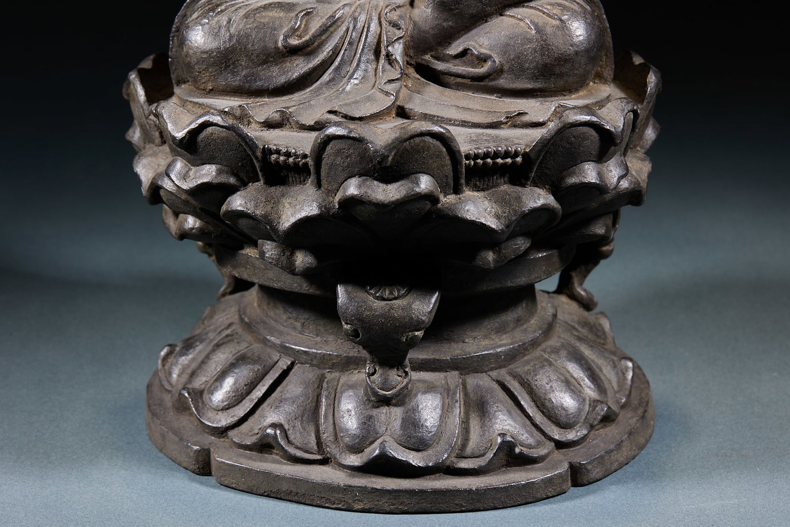 Bronze Seated Sakyamuni Statue - 4