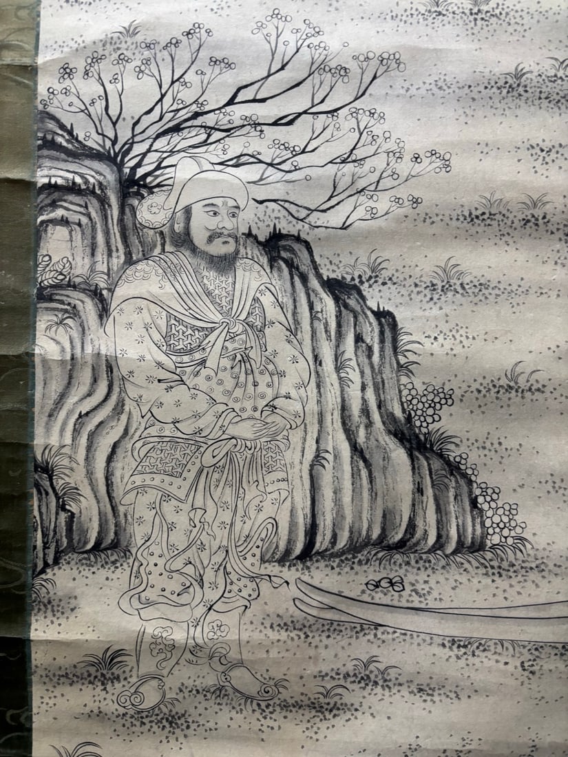 Shi Tao Arhat Vertical Scroll - 5
