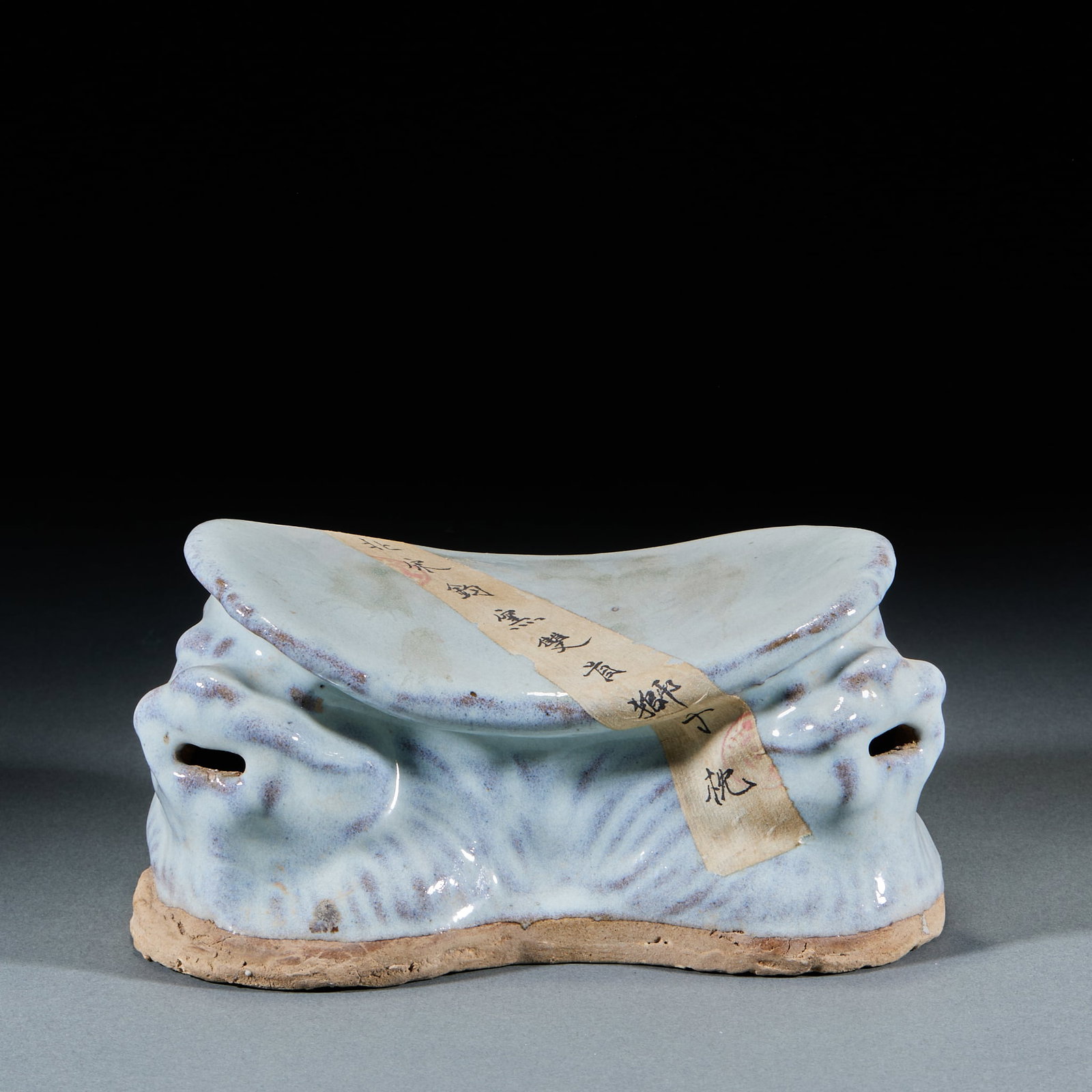 Northern Song Jun Kiln Double-Headed Lion Pillow (1 of 5)