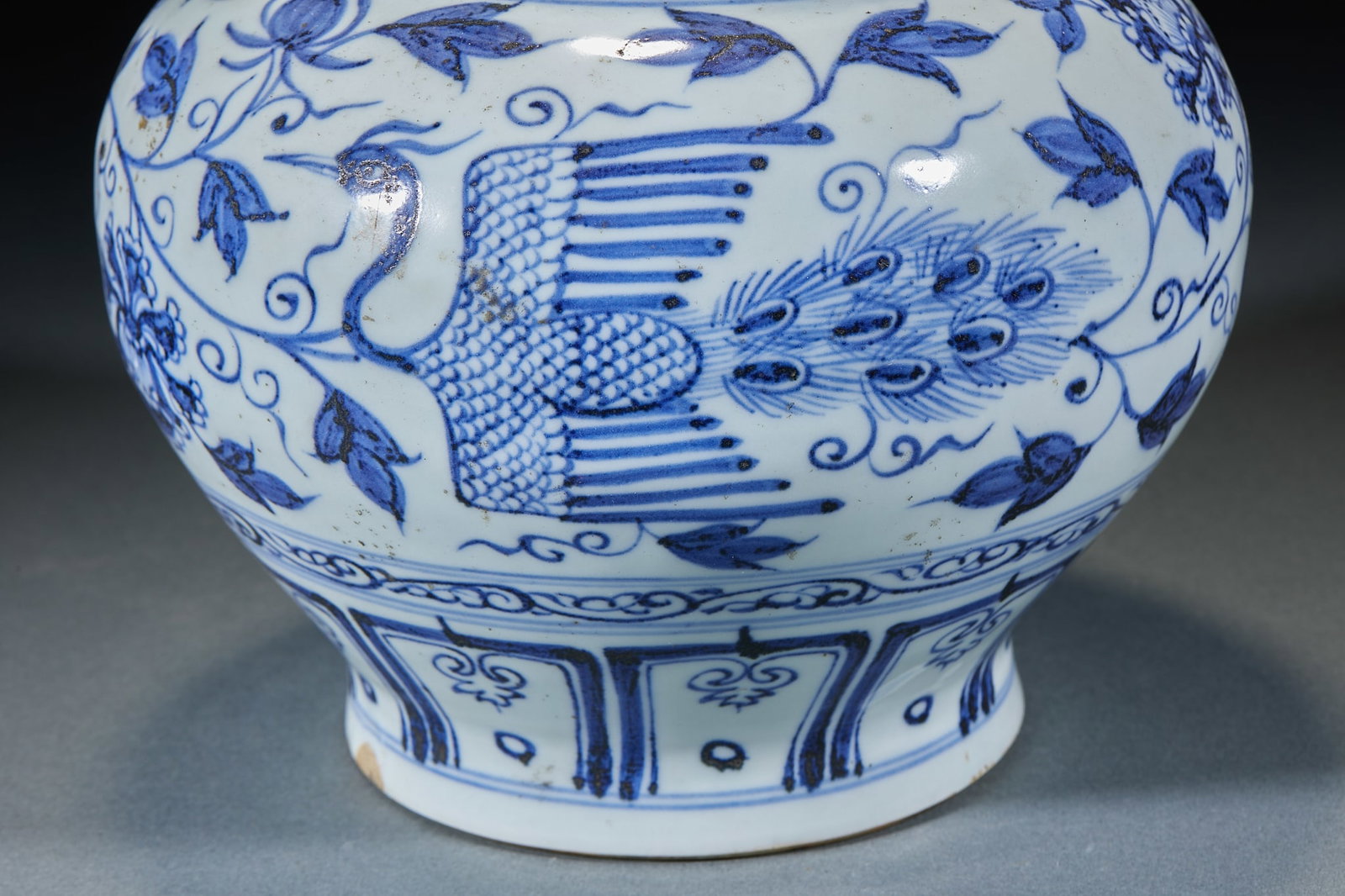 Yuan Dynasty Phoenix Pattern Jar - 2