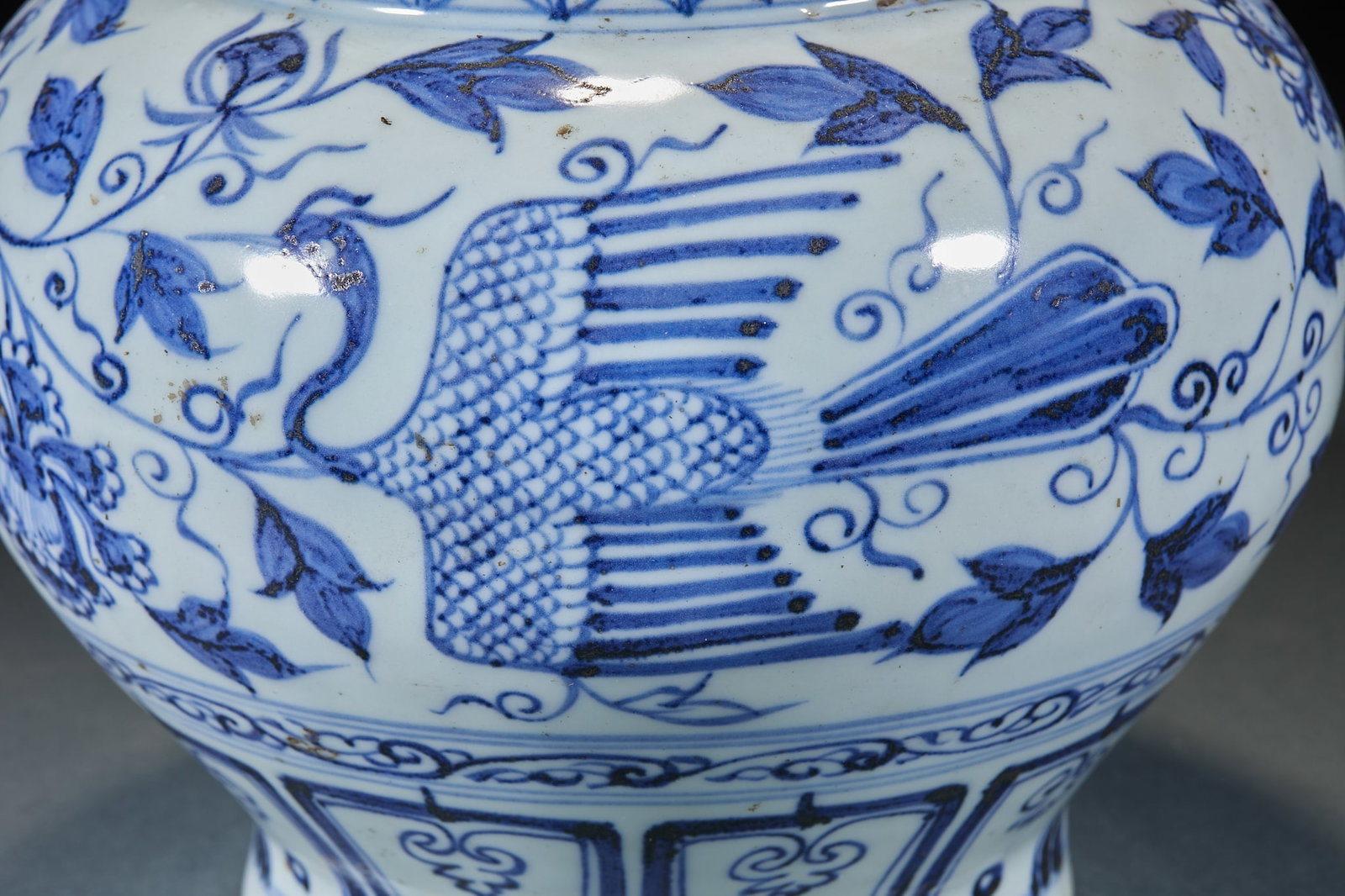 Yuan Dynasty Phoenix Pattern Jar - 4