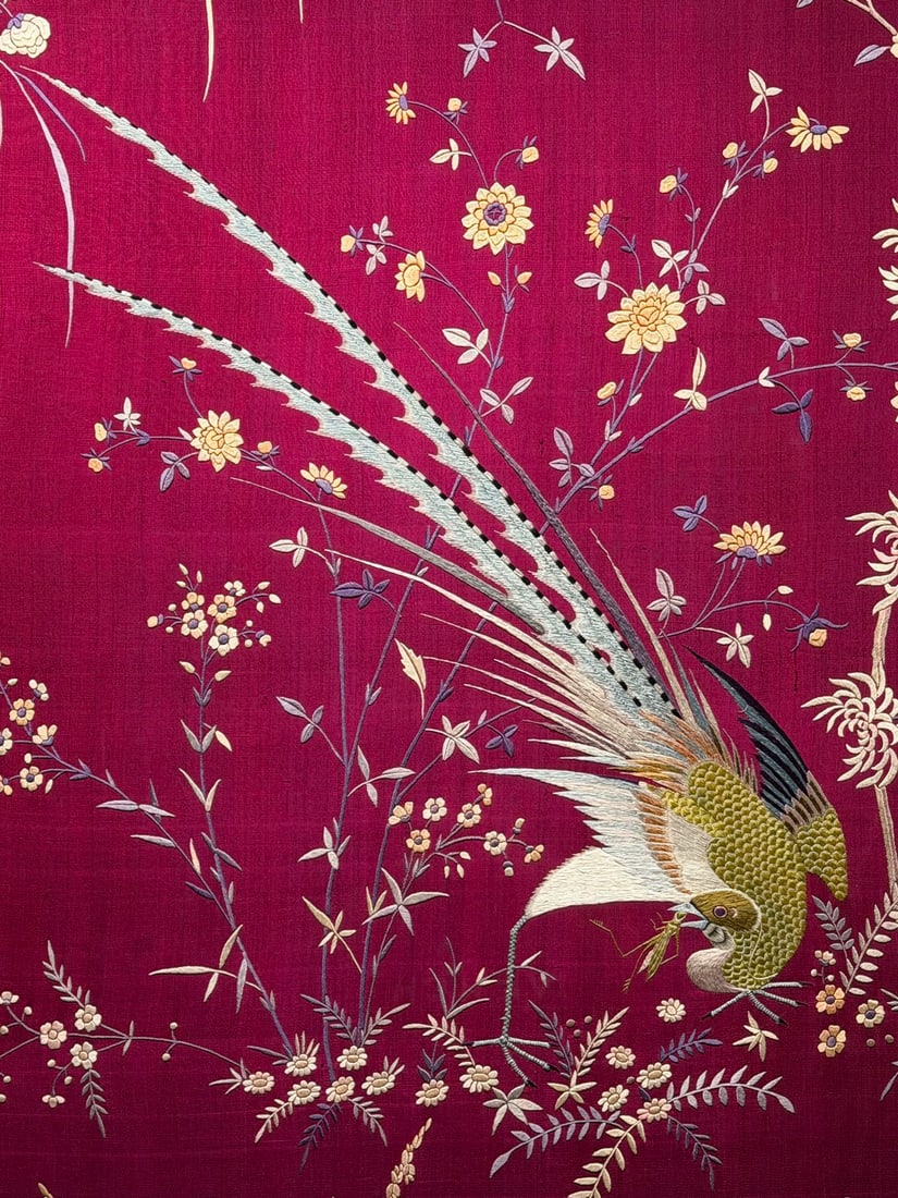 Large Fine Cantonese Embroidery Splendid Future - 4