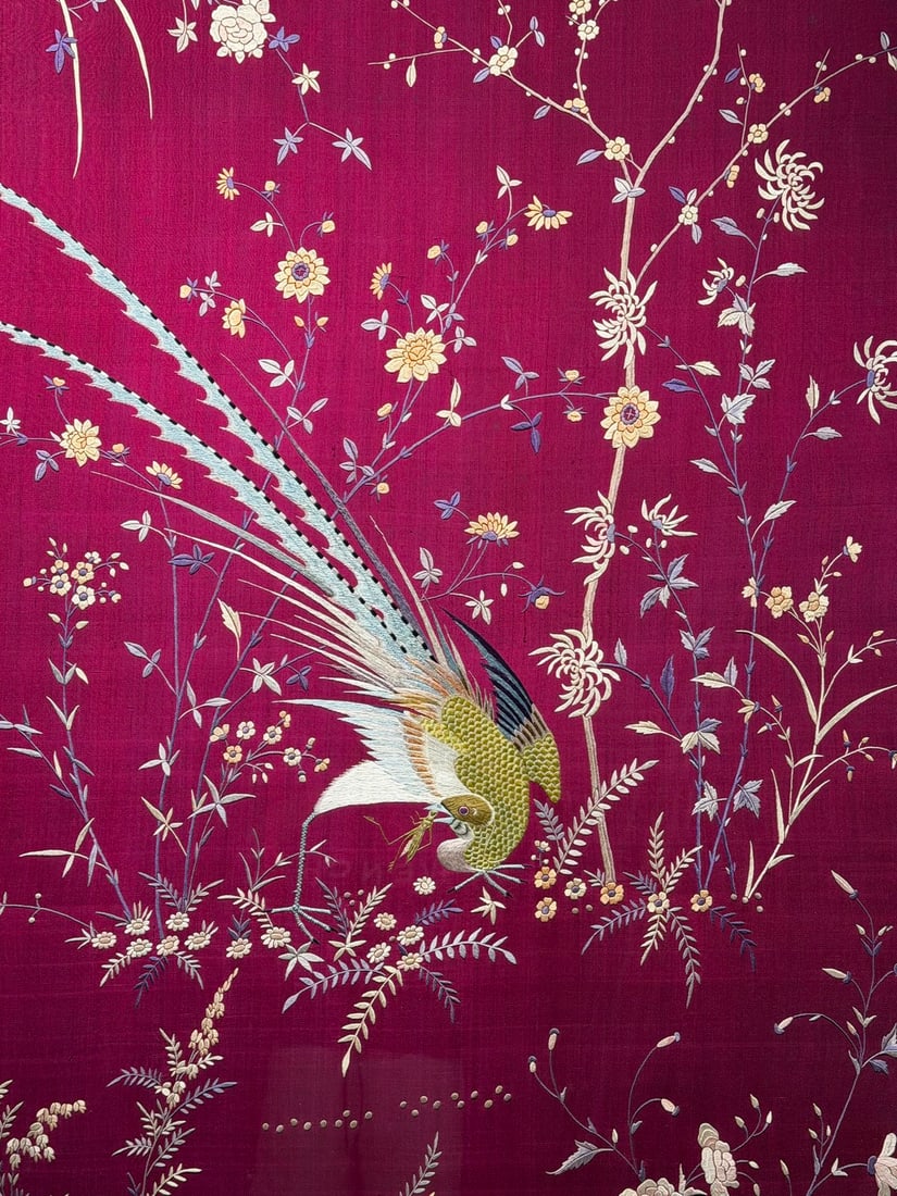 Large Fine Cantonese Embroidery Splendid Future - 5
