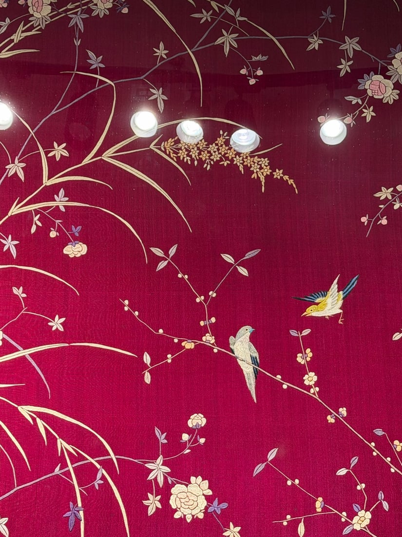 Large Fine Cantonese Embroidery Splendid Future - 6