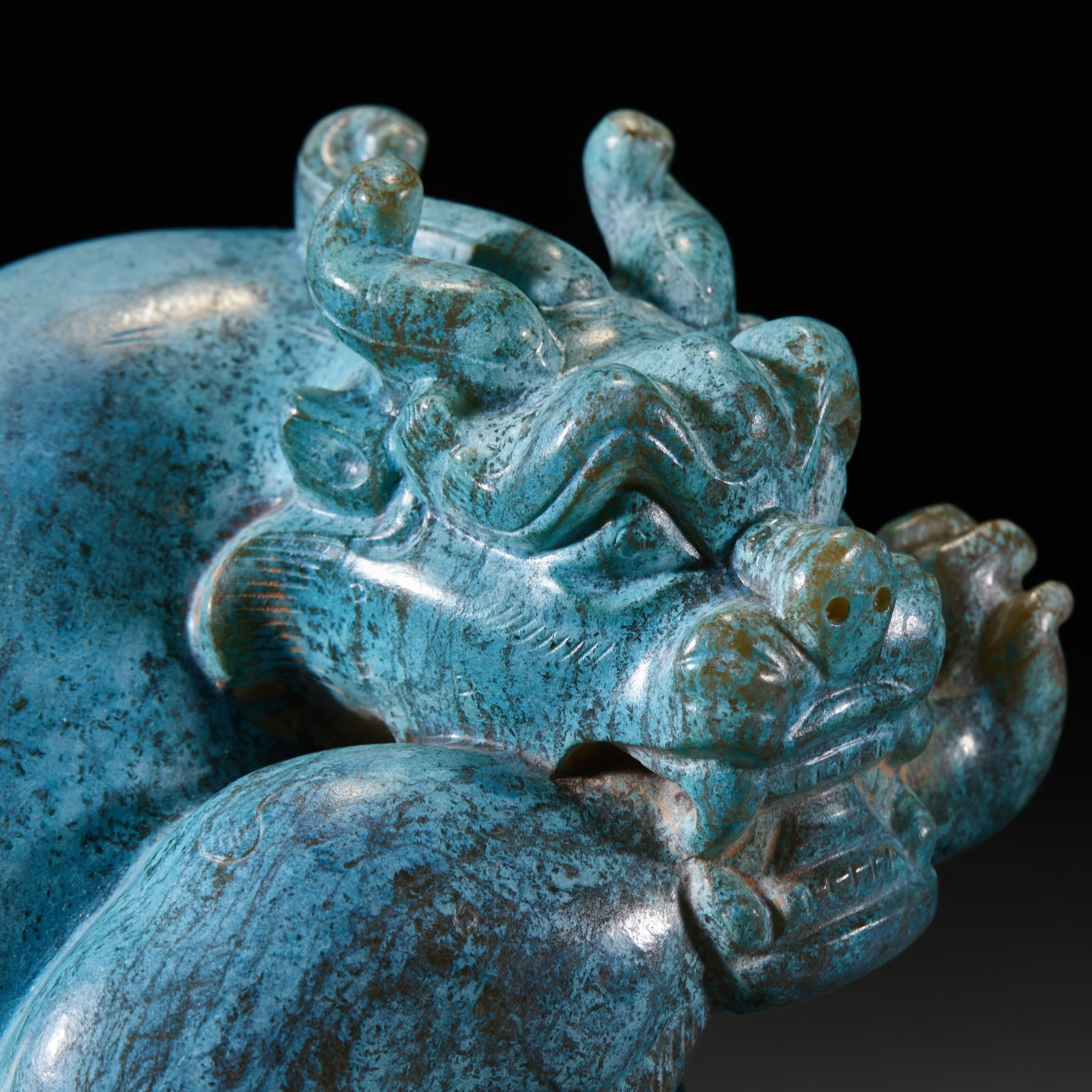 Turquoise Auspicious Beast - 2