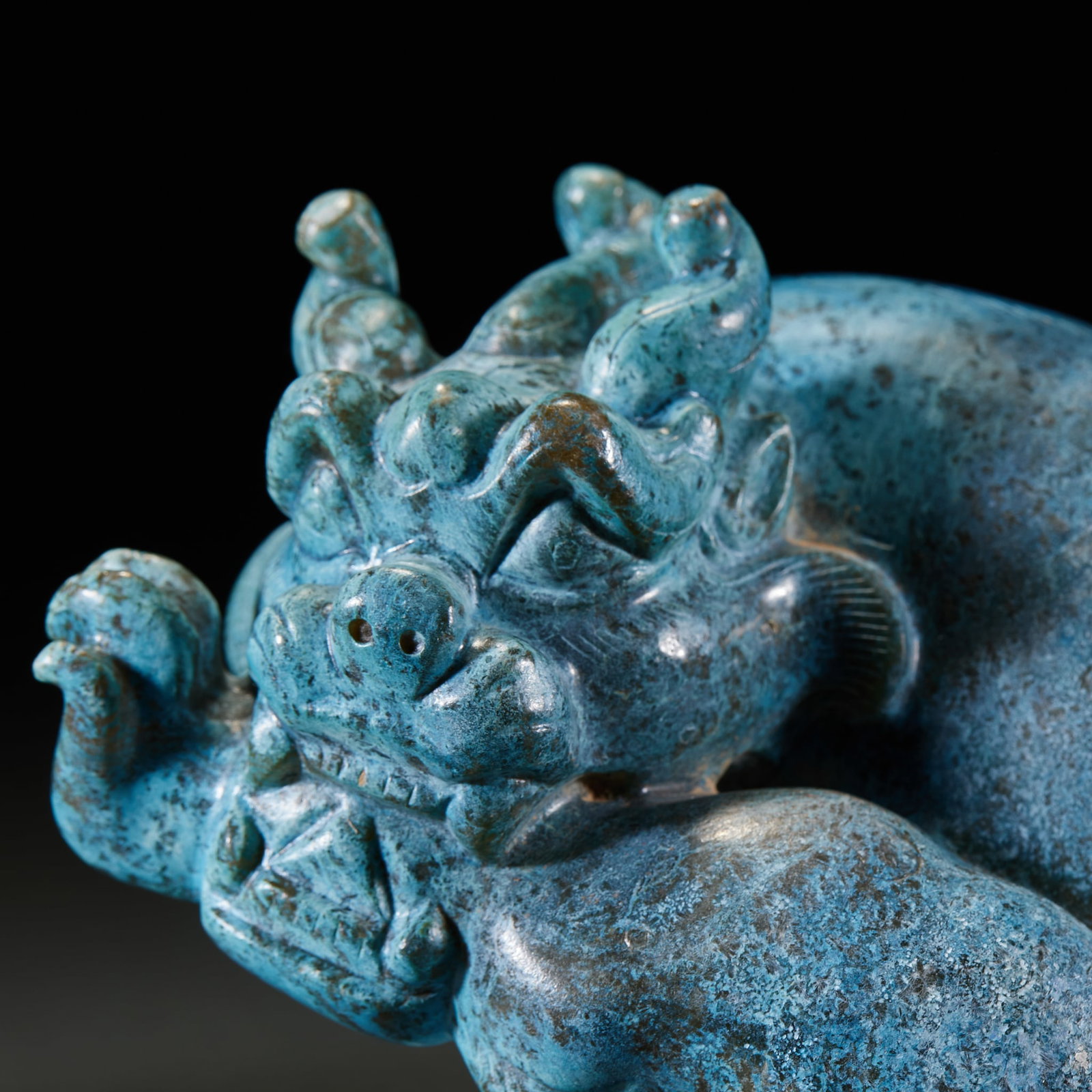 Turquoise Auspicious Beast - 3