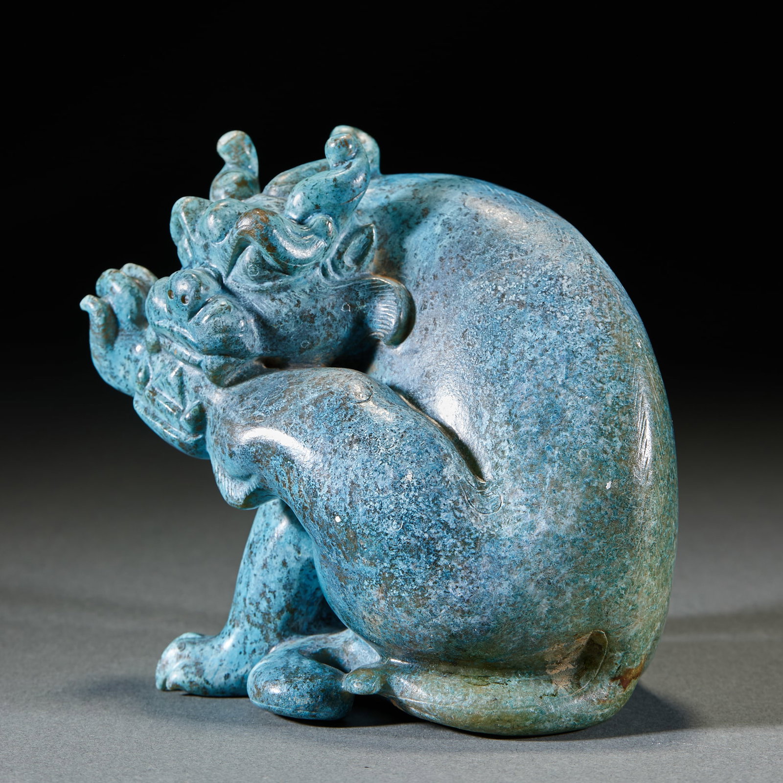 Turquoise Auspicious Beast - 4
