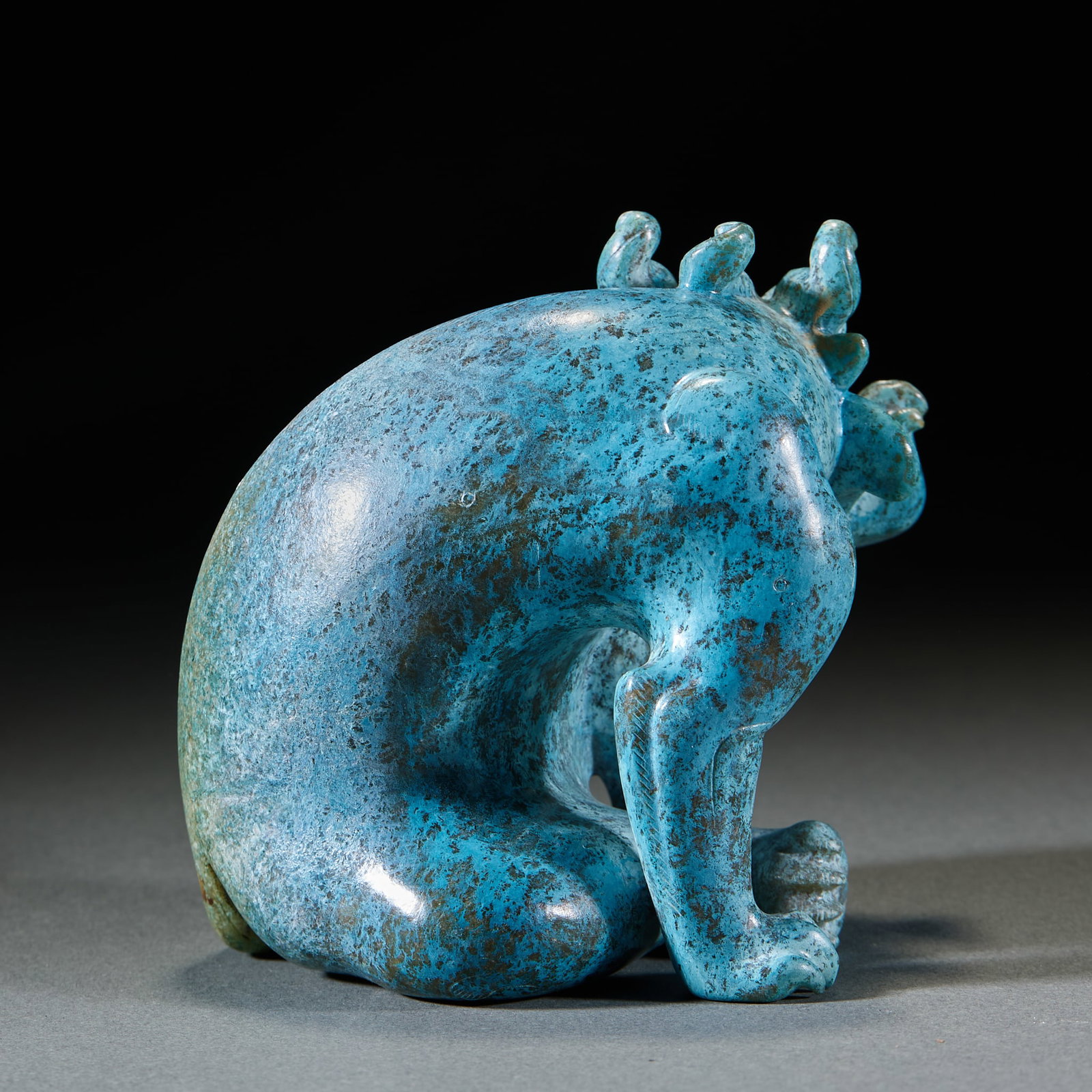Turquoise Auspicious Beast - 5