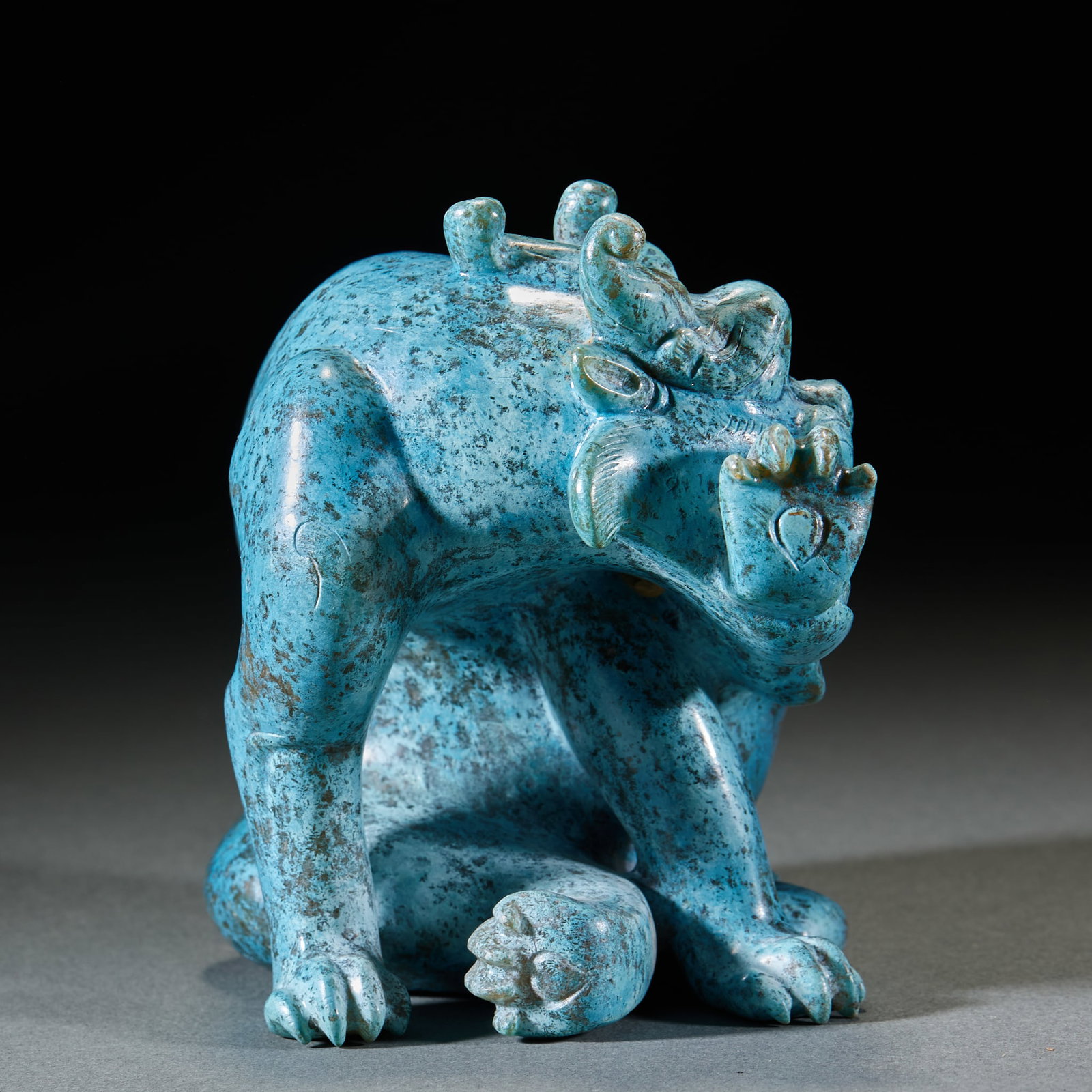 Turquoise Auspicious Beast - 6