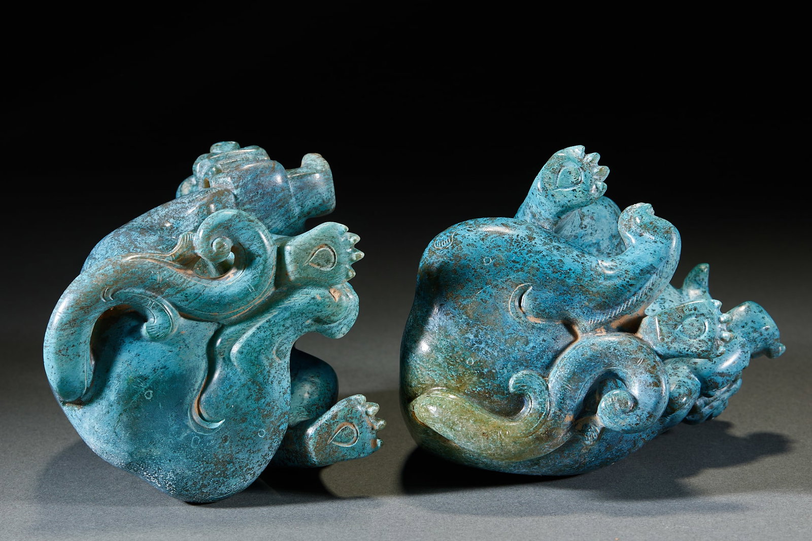 Turquoise Auspicious Beast - 7
