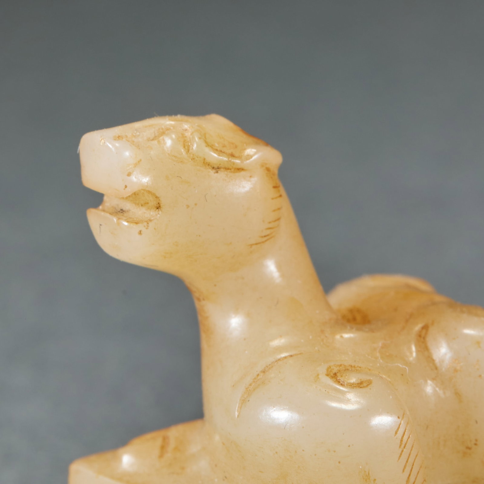 Han Dynasty Beast Button Jade Seal - 3