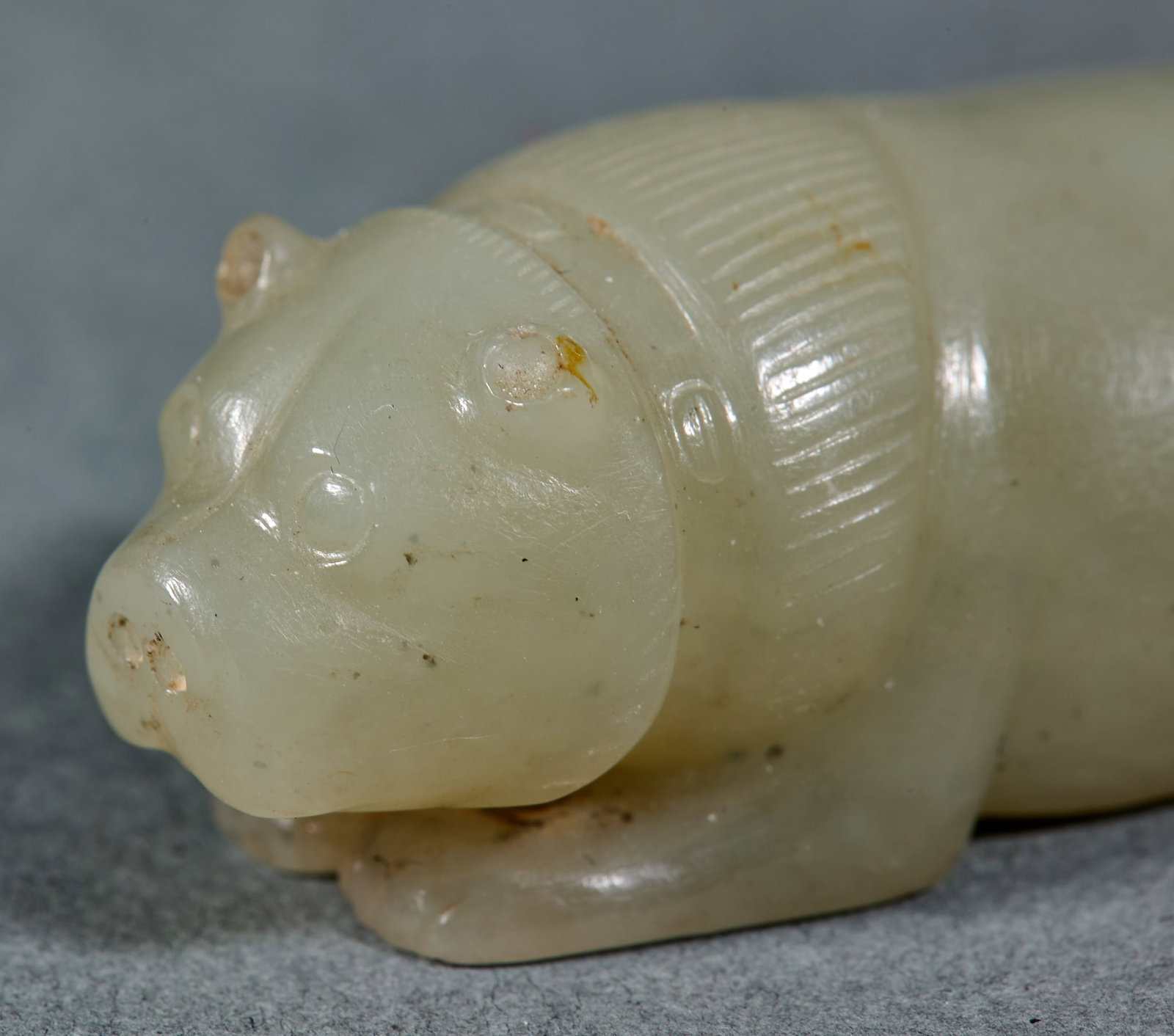 Hetian Jade Bear - 2
