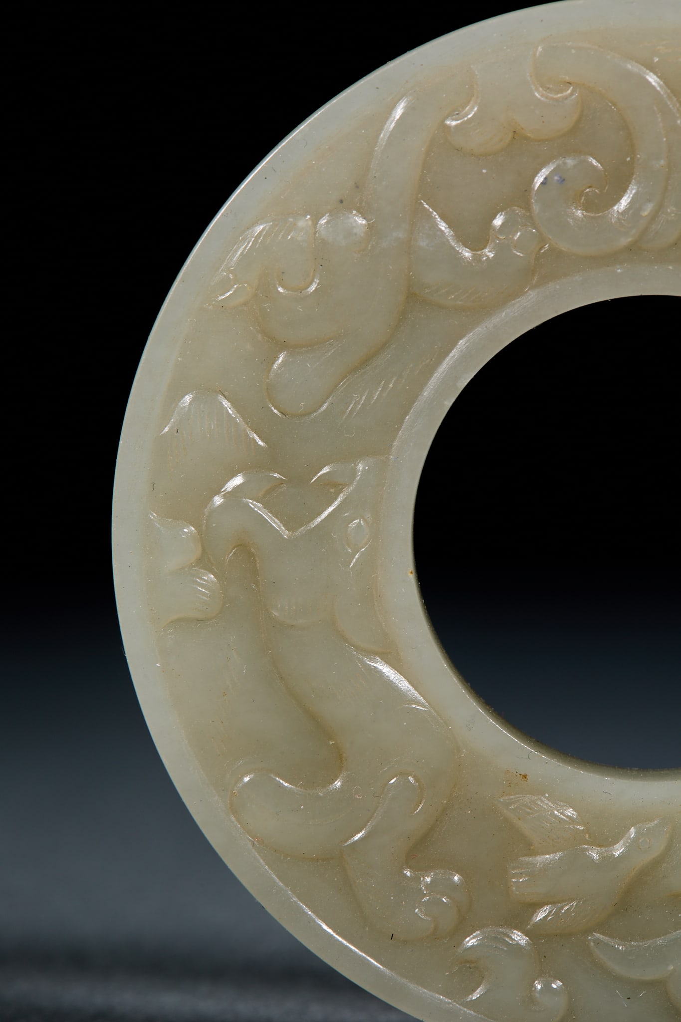Hetian Jade Bi Disc - 2