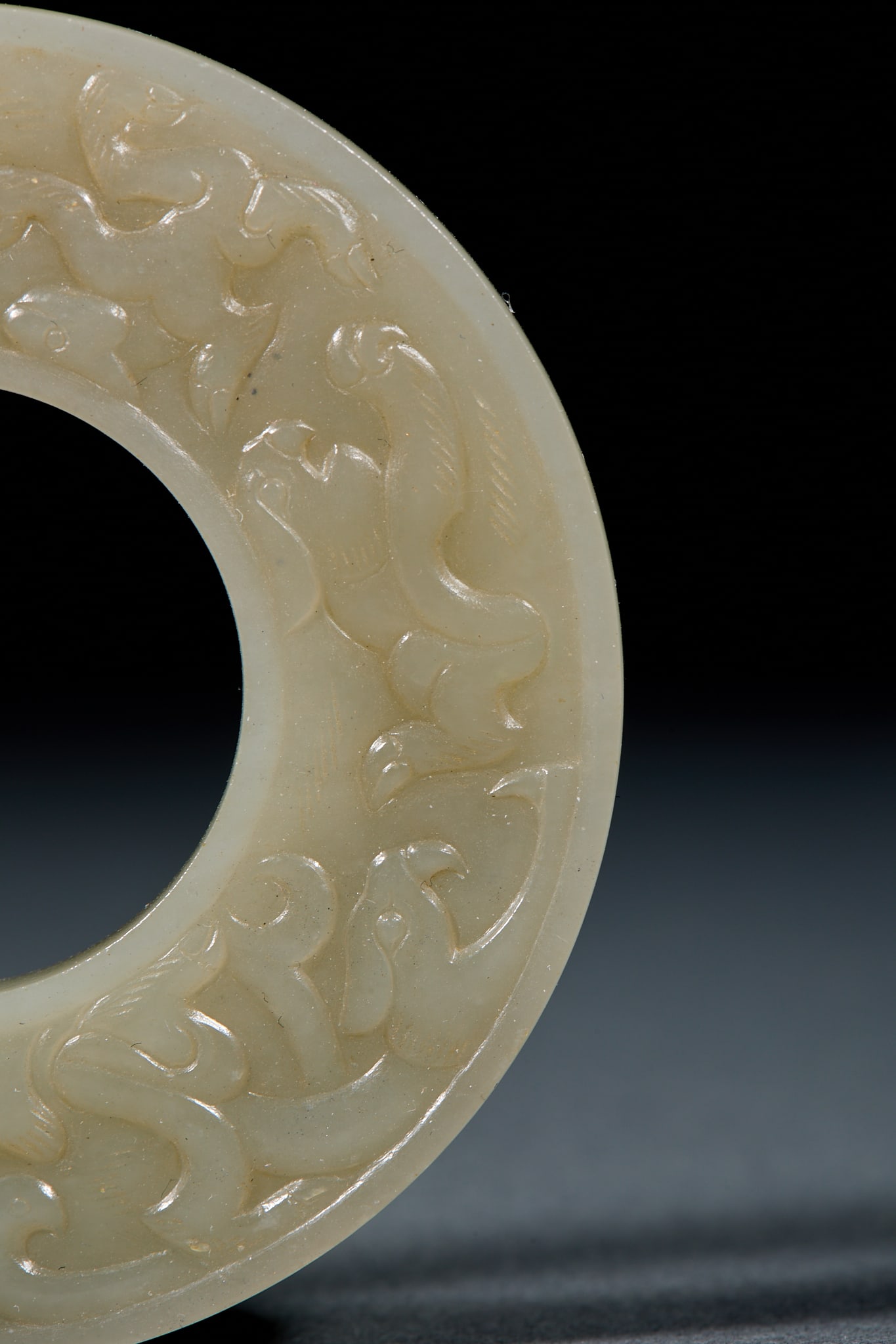 Hetian Jade Bi Disc - 3