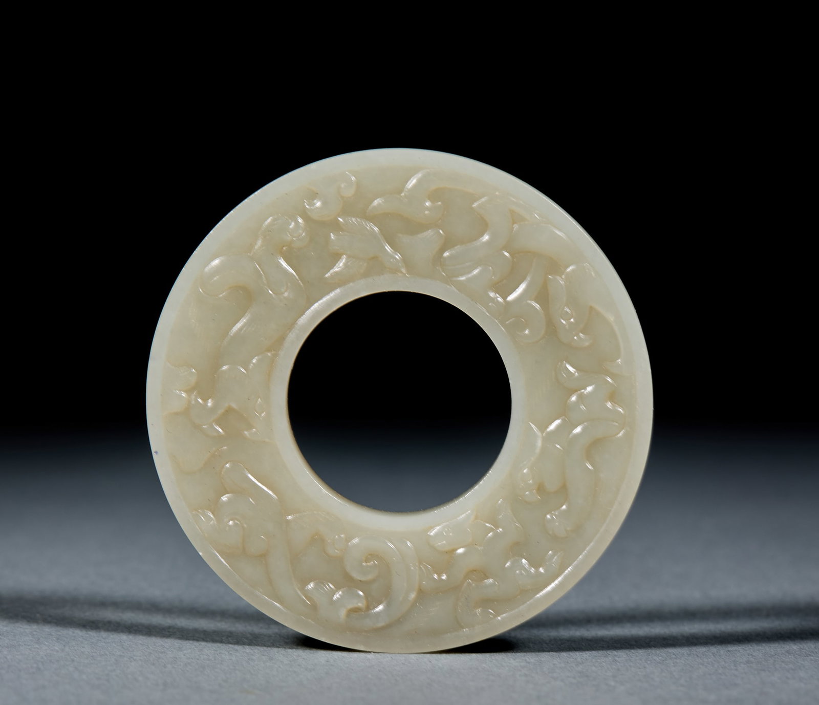 Hetian Jade Bi Disc - 5