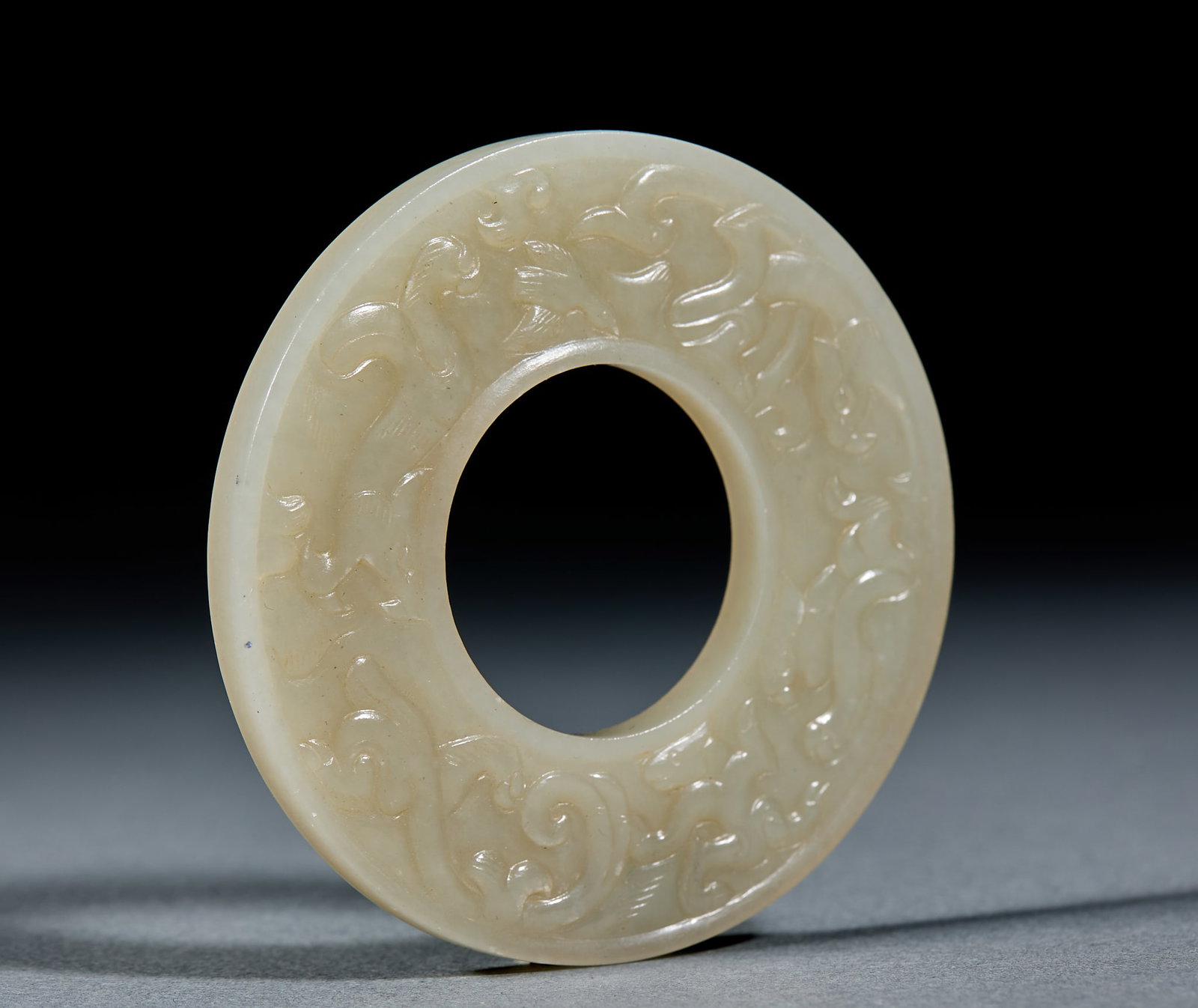 Hetian Jade Bi Disc - 6