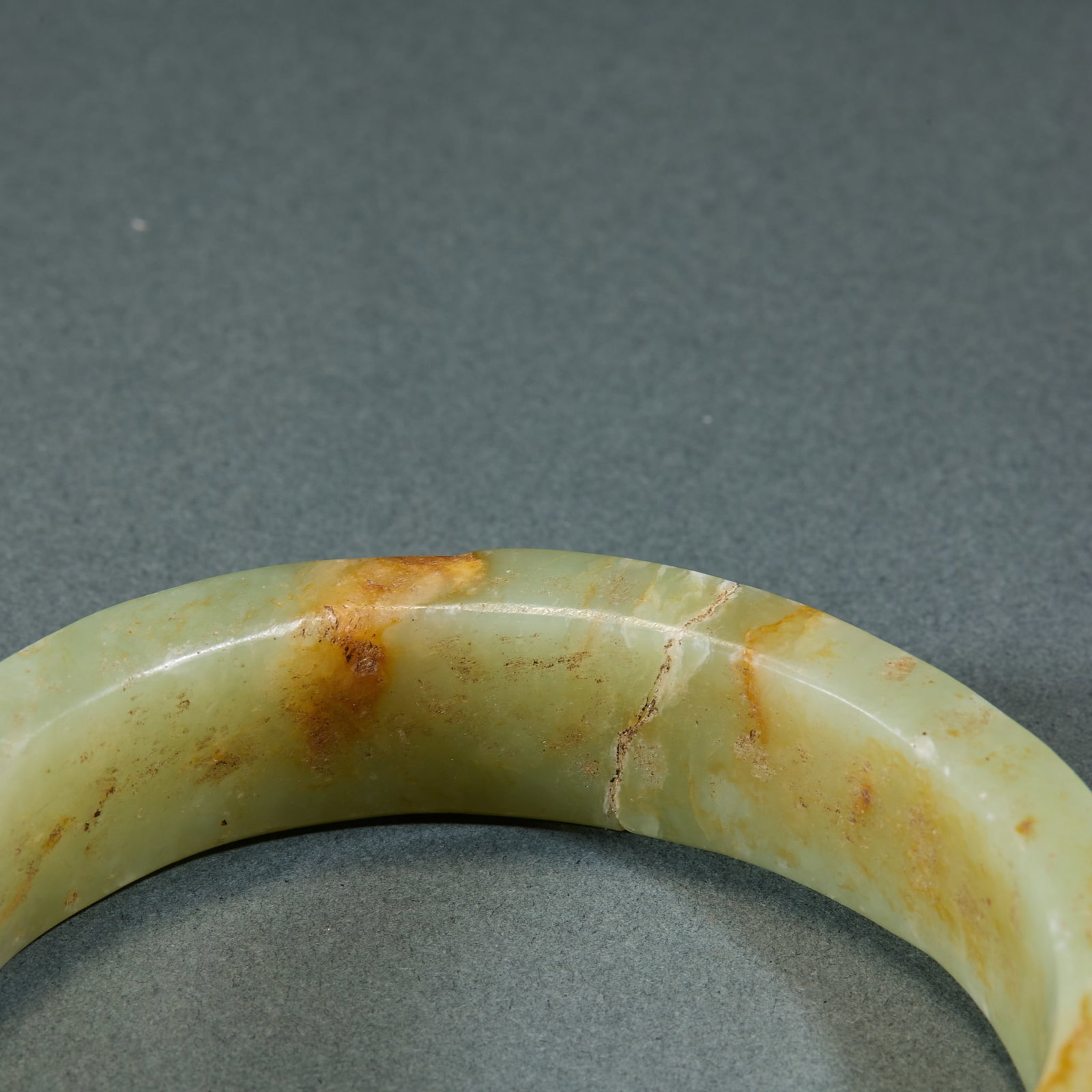 Jade Bangle, A Pair - 3