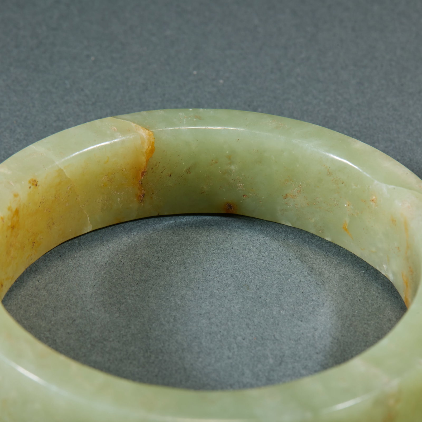 Jade Bangle, A Pair - 4