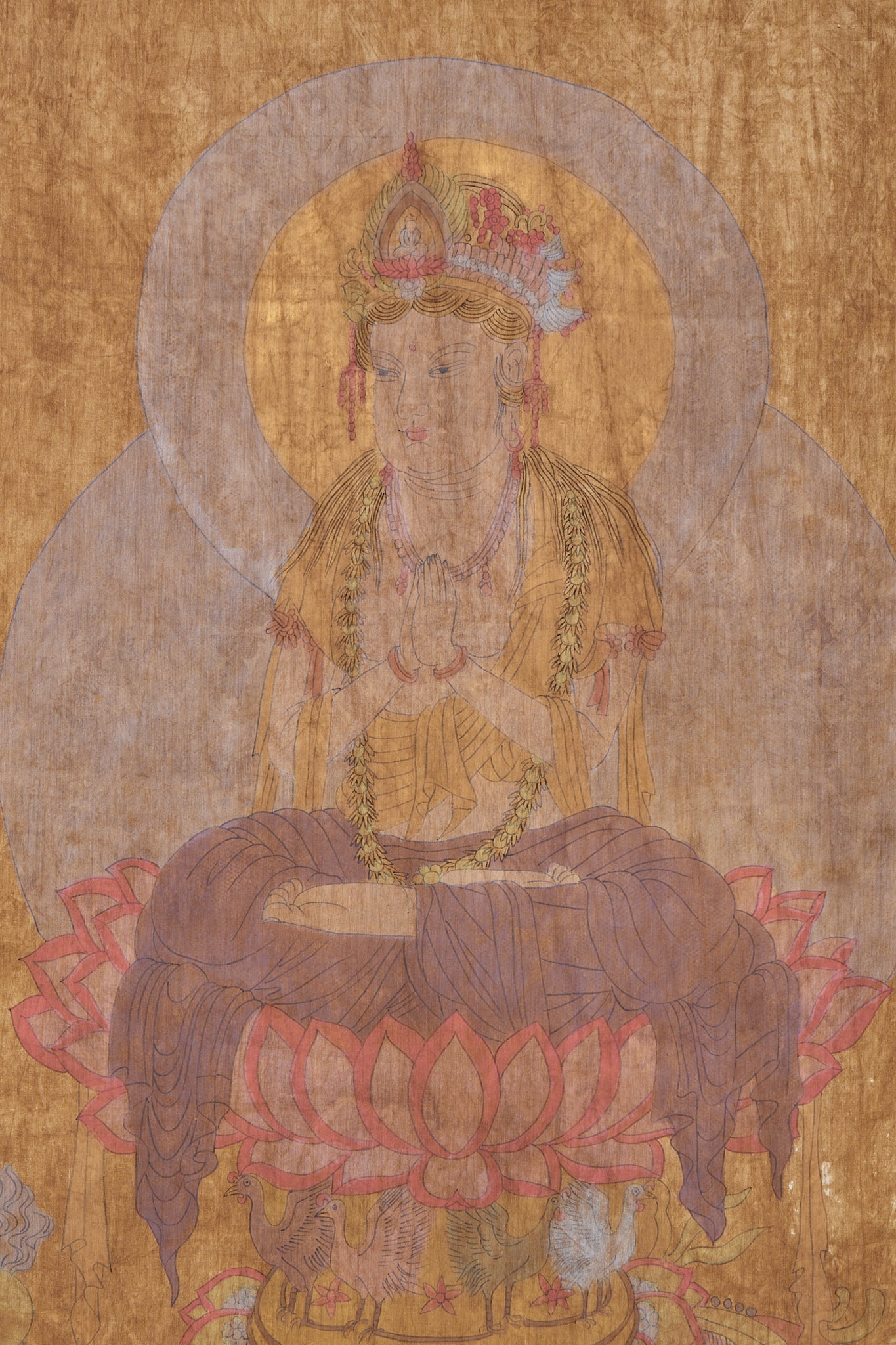 Khitan Script Samantabhadra Hanging Banner - 2