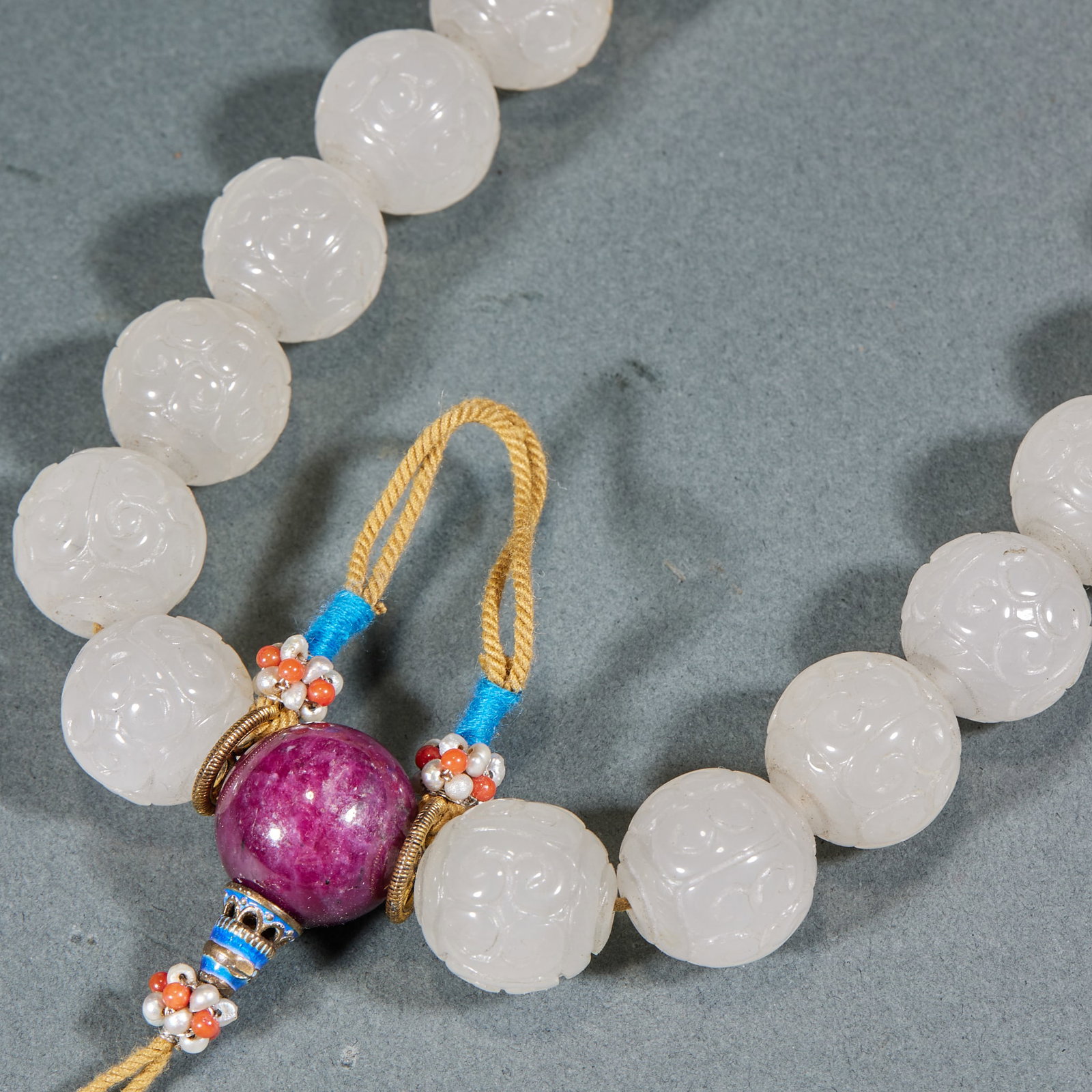 Hetian Jade Prayer Beads - 3