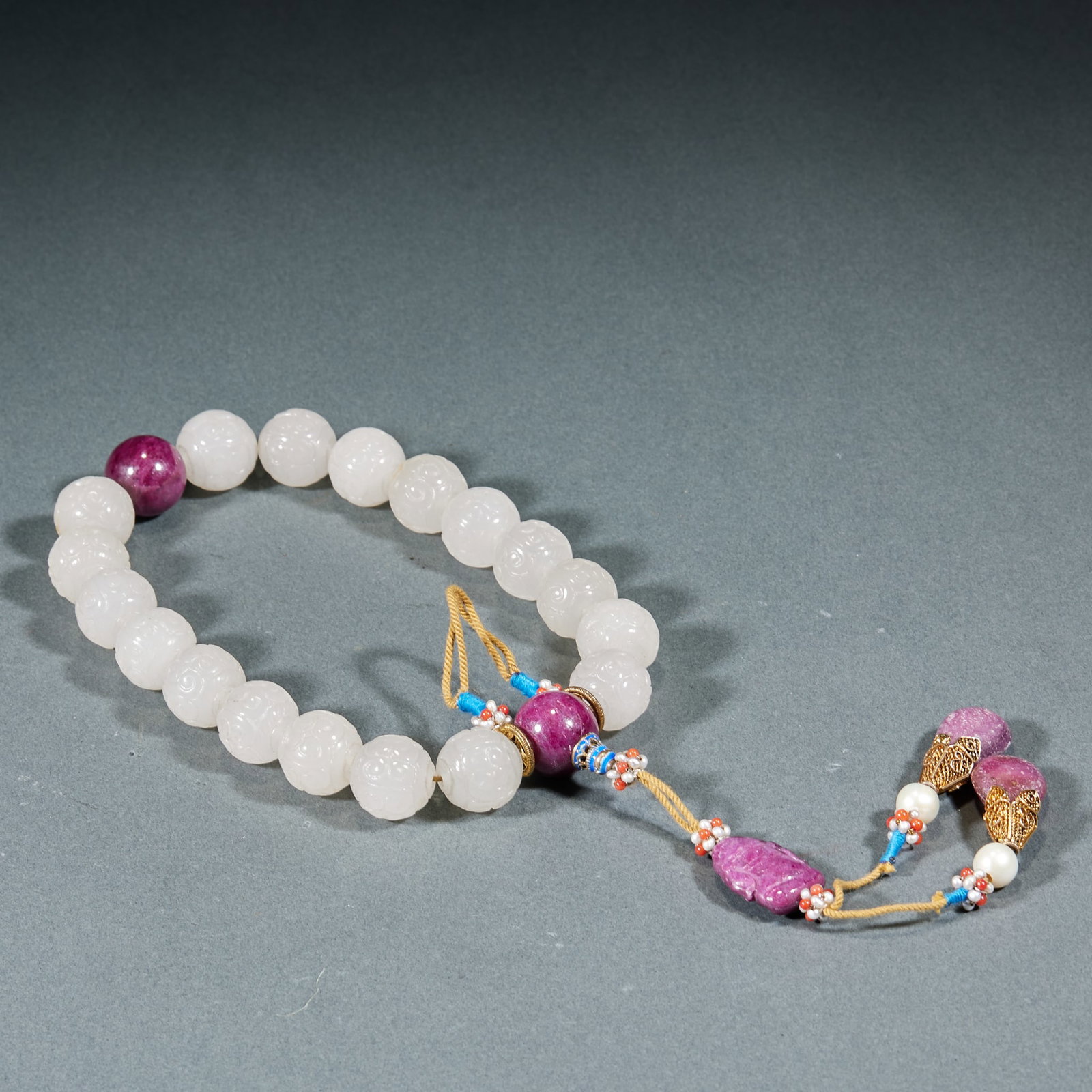 Hetian Jade Prayer Beads - 5