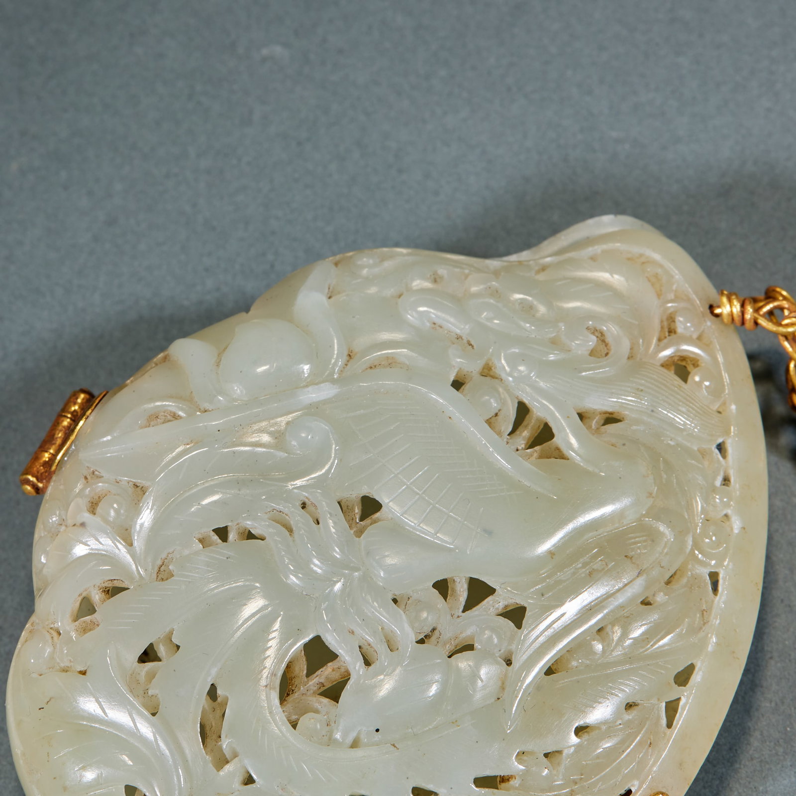 Hetian Jade Phoenix Pattern Sachet - 2