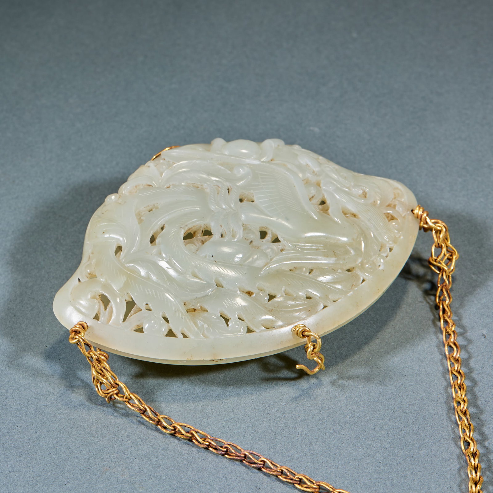 Hetian Jade Phoenix Pattern Sachet - 4