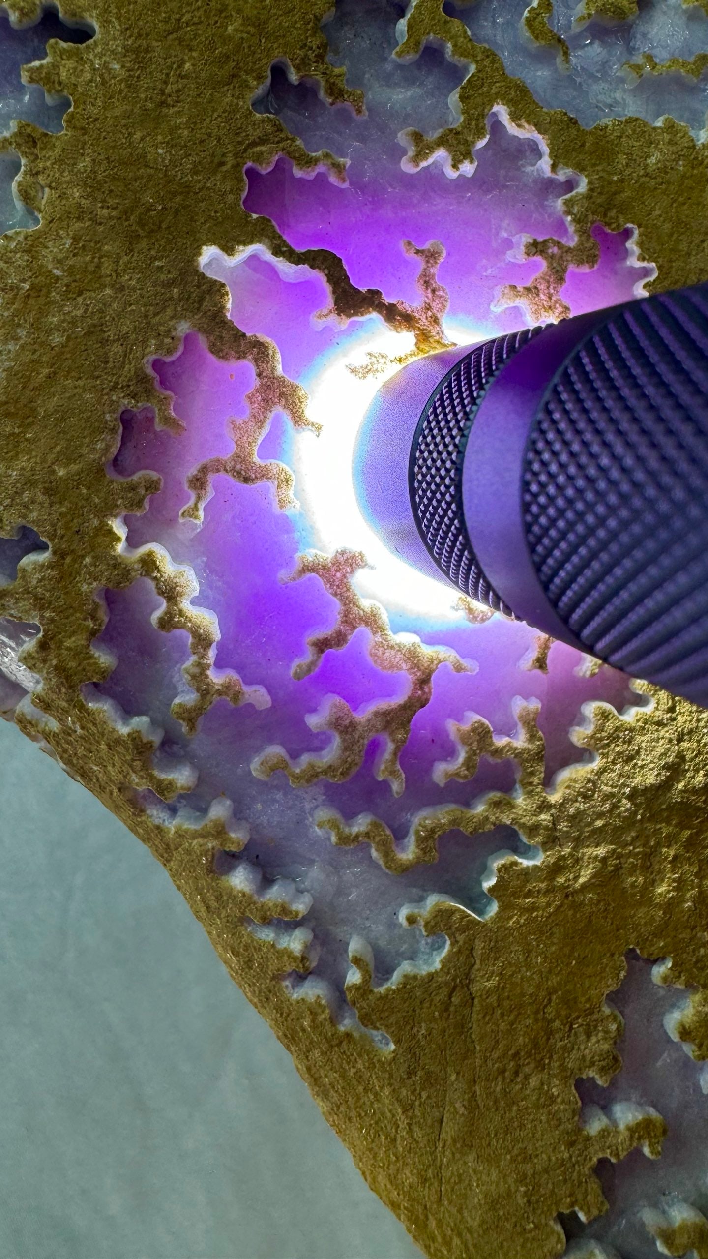 Violet Jadeite Rough Stone - 3