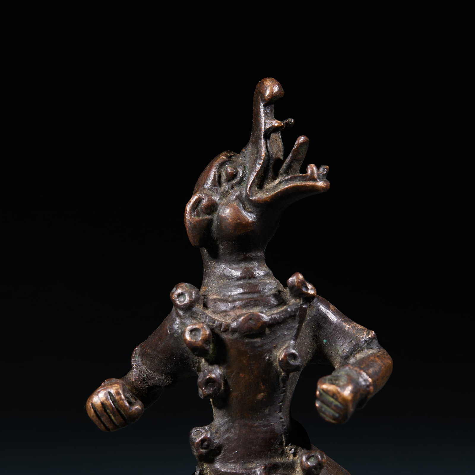 Bronze Dharmapala Statue - 2