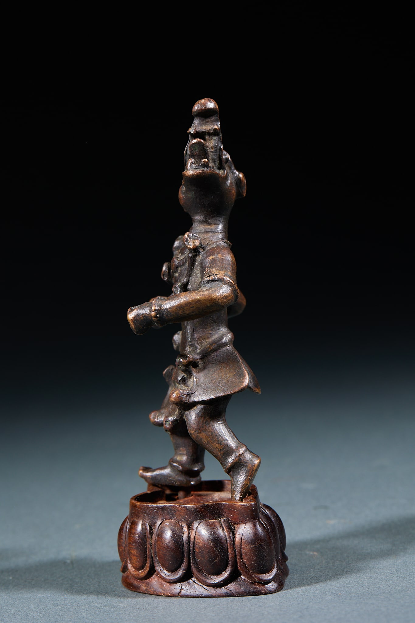 Bronze Dharmapala Statue - 4
