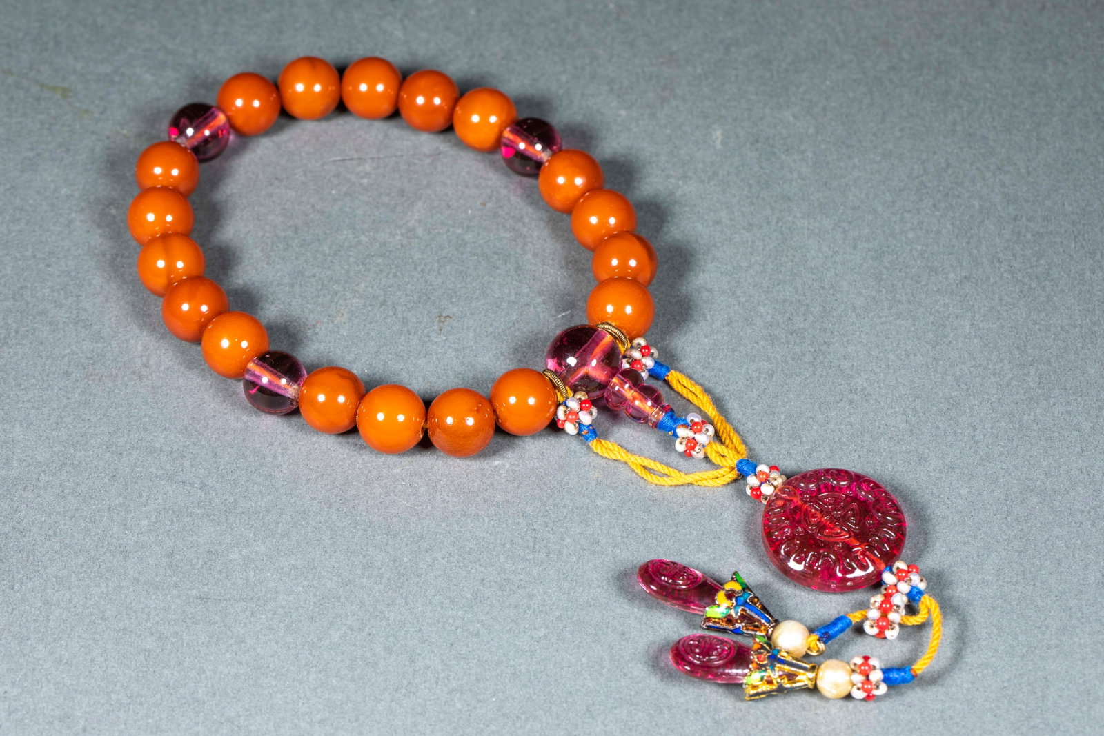 Amber Prayer Beads - 4