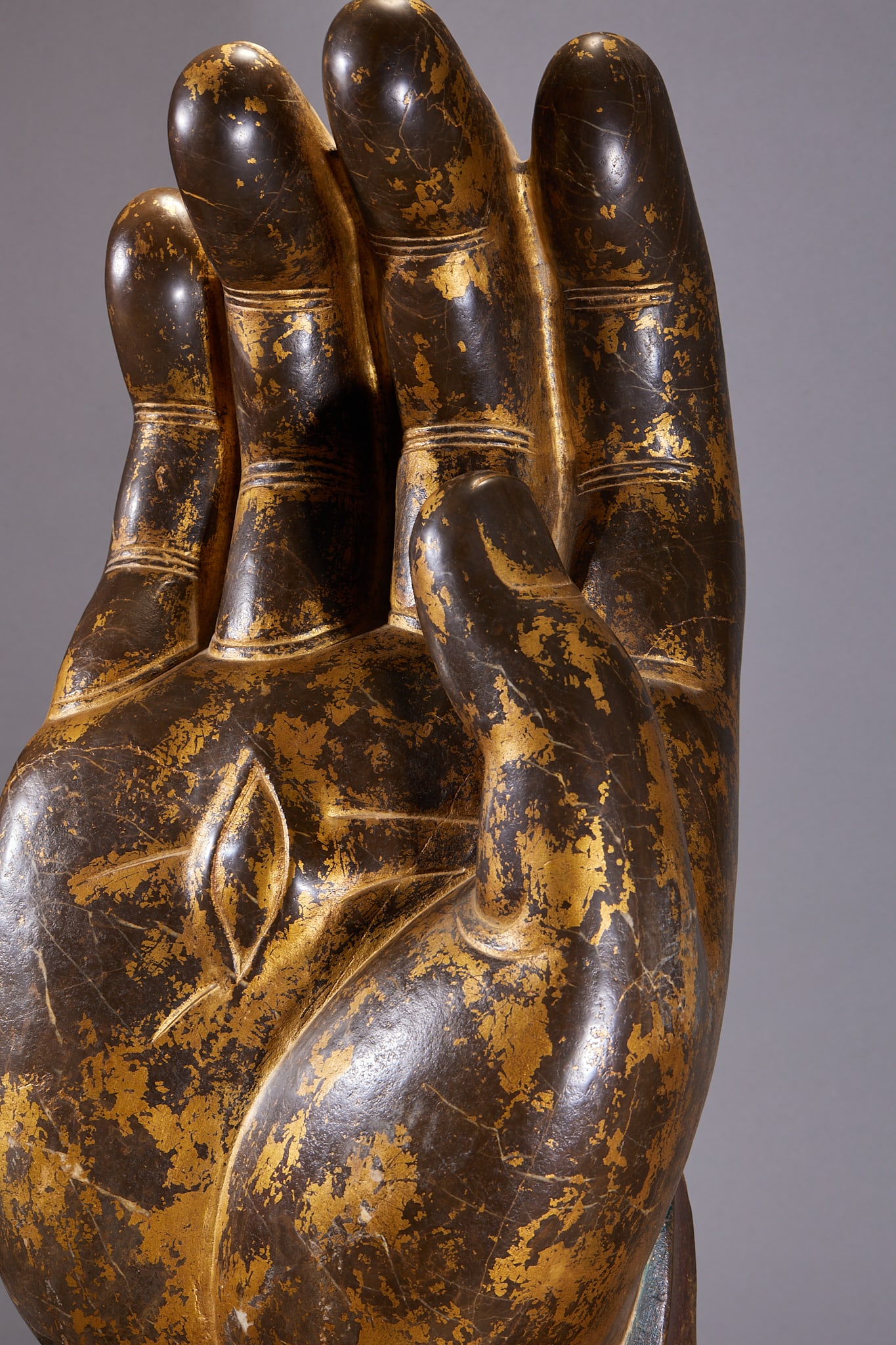 Bluestone Gilded Buddha Hand - 4