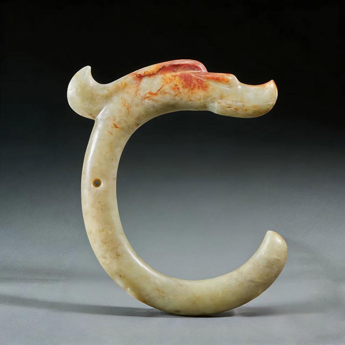 Hongshan Culture Jade Dragon (1 of 6)