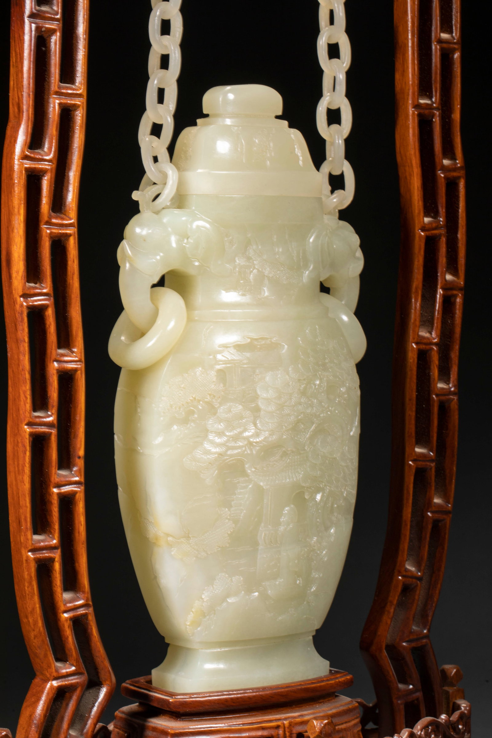 Hetian Jade Vase - 7