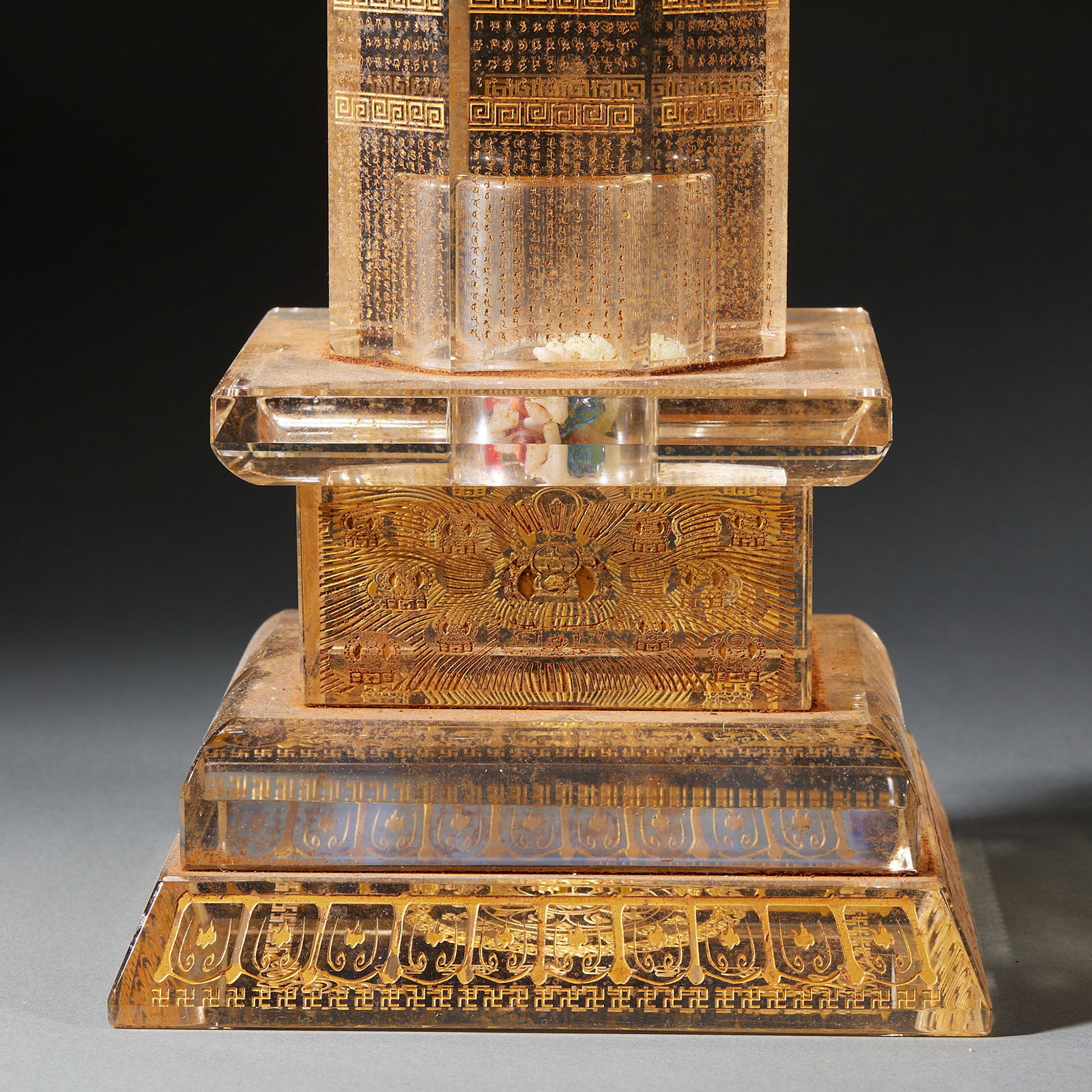 Crystal Relic Stupa - 7