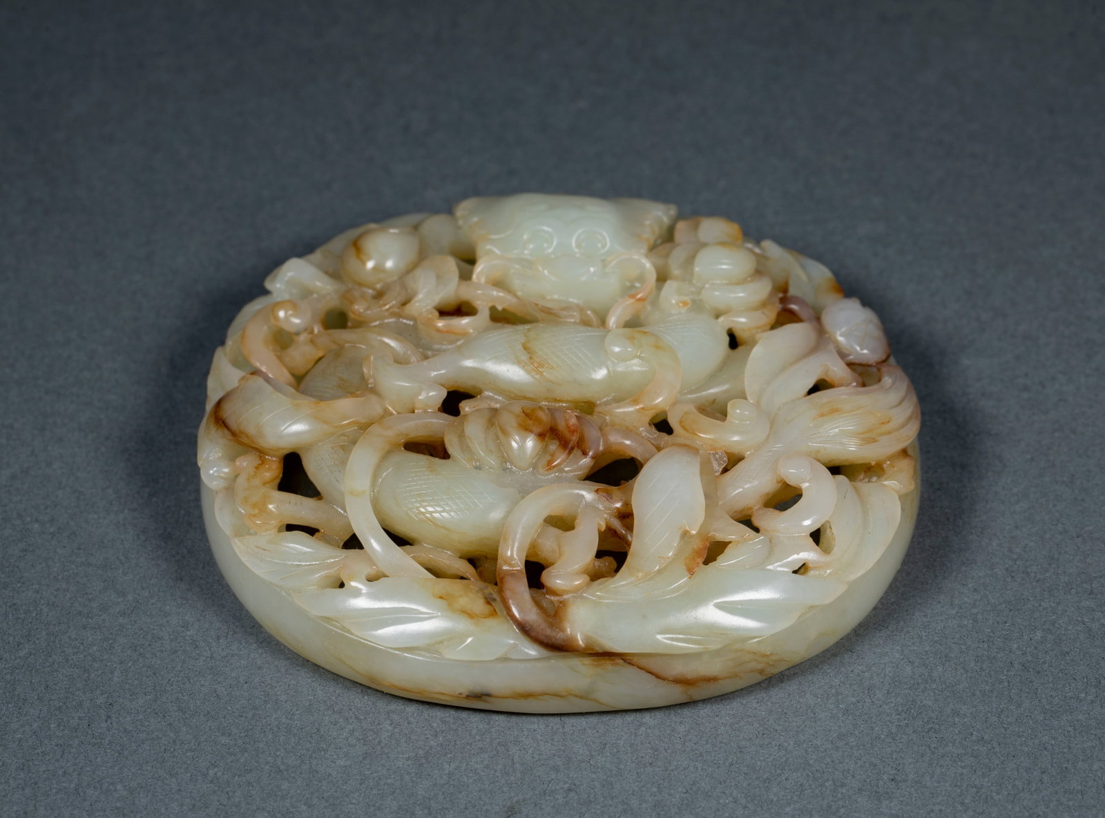 Hetian Jade Tile Plaque with Dragon Pattern - 7