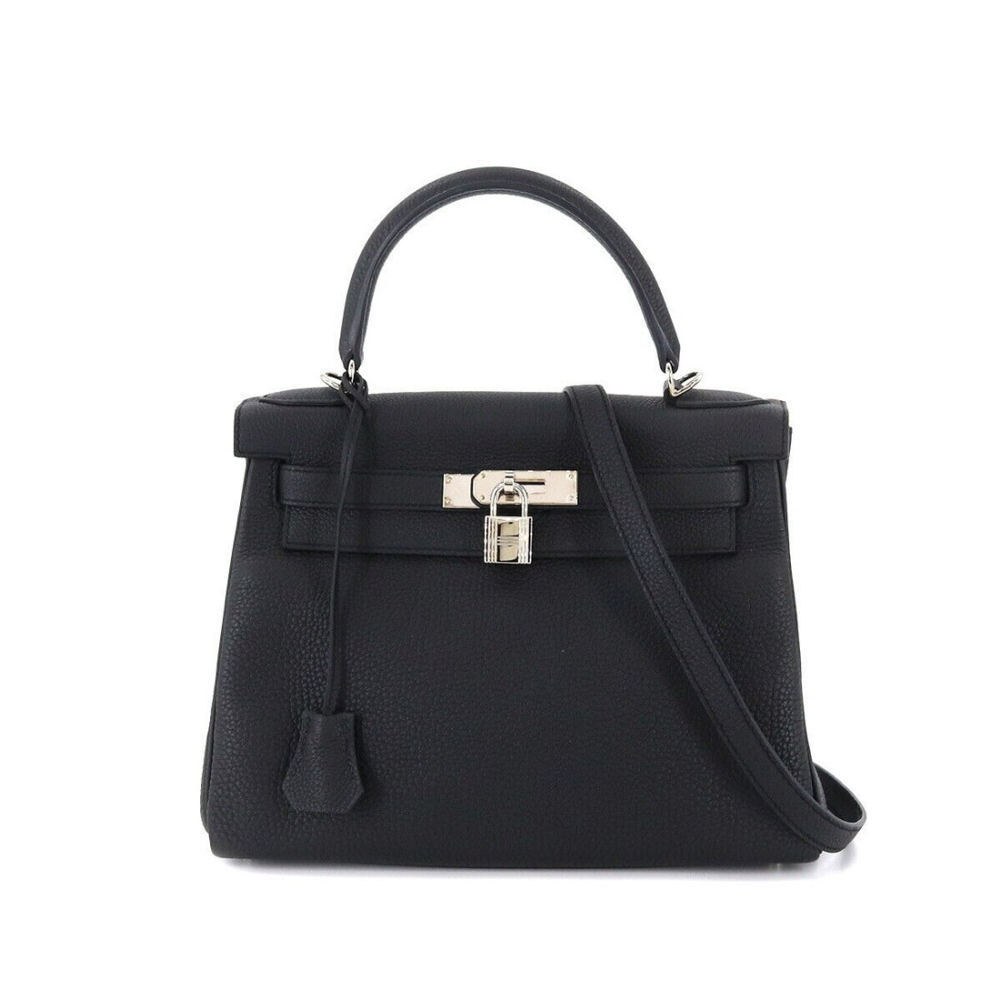 HERMES Kelly 28 2way Hand Shoulder Bag Togo Black Purse: Condition:Pre-owned Brand:HERMES Style:Hand Bag / Shoulder Bag Exterior Material:Togo Exterior Color:Black Department:Women Size W:10.83 inch Size H:8.27 inch Size D:4.33 inch Handl:10.2inch (26cm) Sh