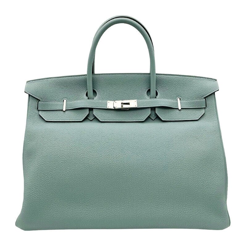 HERMES Birkin 40 Togo Blue Run Silver Metal Fittings Women's Handbag: Condition:Pre-ownedBrand / manufacturer : HERMESProduct name : HERMES Birkin 40 Togo Blue Run Silver Metal Fittings Women's HandbagMaterial : TogoProduct rank : Second-hand goodsSize : 40 cm Ã— 29