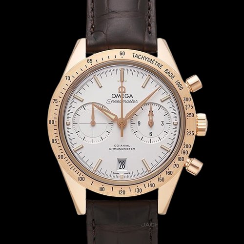 OMEGA Speedmaster 57 Chronograph Slver Dial 331.53.42.51.02.002 Men's Watch: Condition:Pre-ownedStyle:Casual, ClassicCase Colour:SilverDial Color:SilverCaseback:SolidBand Colour:BrownWater Resistance:100 m (10 ATM)Brand:OMEGADisplay:AnalogBand/Strap:BraceletBand Material:Leath