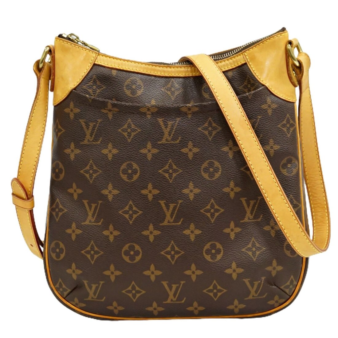 Louis Vuitton Odeon PM M56390 Monogram Canvas Crossbody Bag Brown: Condition:Pre-ownedBrand: Louis VuittonStyle Name: Odeon PMStyle Number: M56390Color: Brown, Gold hardwareMaterial: Monogram CanvasLining: CanvasSize in cm: W 23 x H 26 x D 4 cmSize in inch: W 9.05 x 
