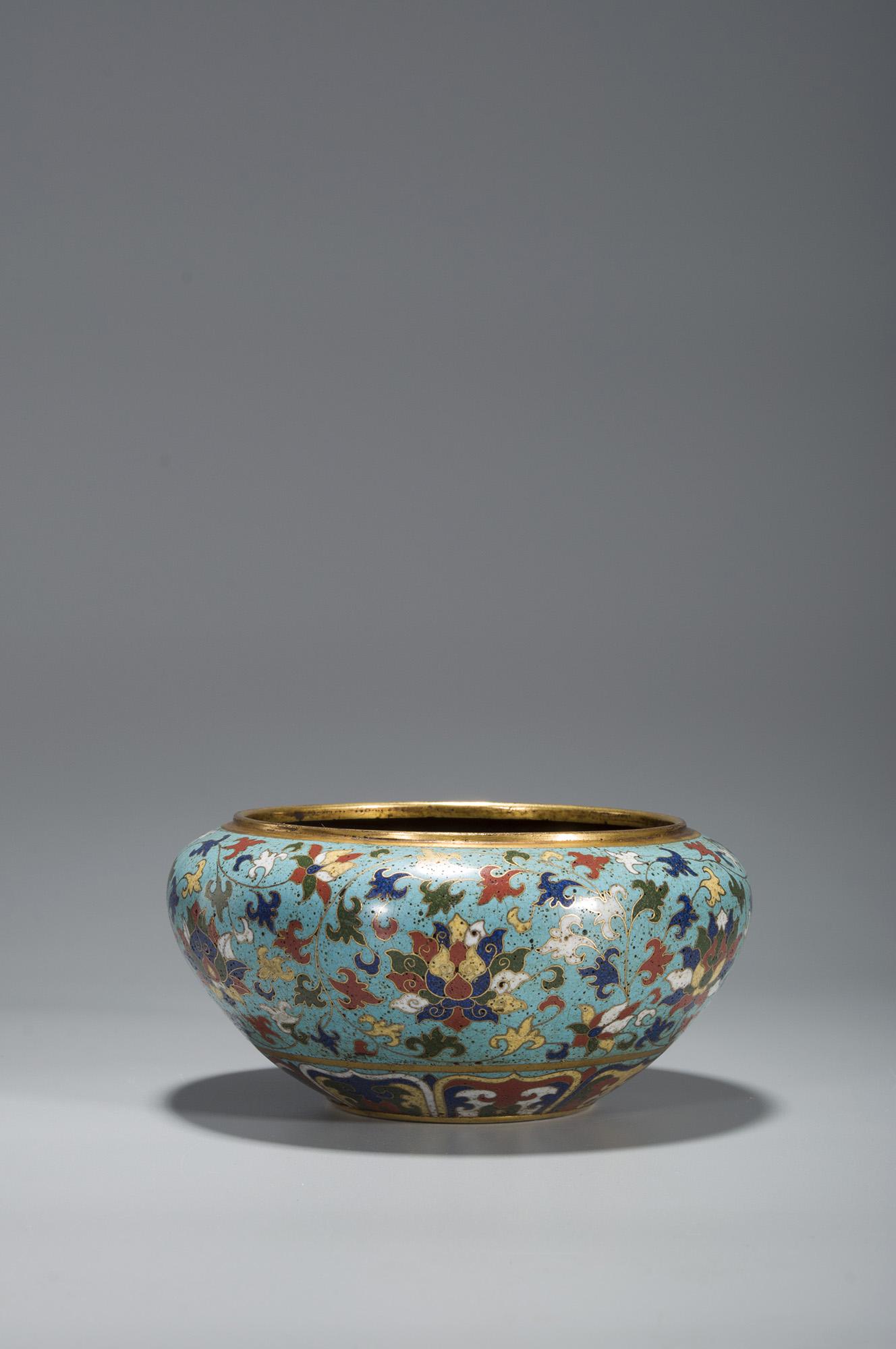 A  CLOISONNE BOWL (1 of 9)
