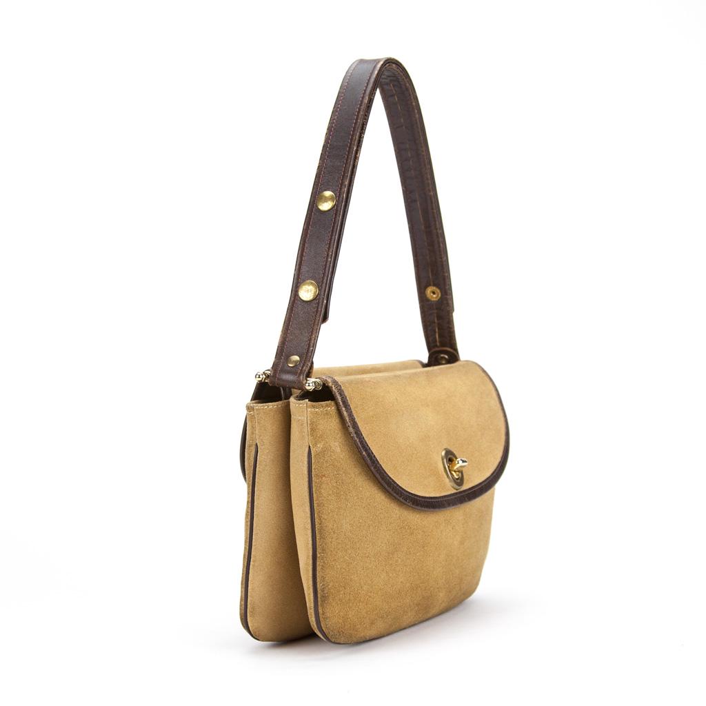 RARE Vintage 1970s ETRA Double Sided Rod Attached Section Convertible Strap Bag (1 of 6)