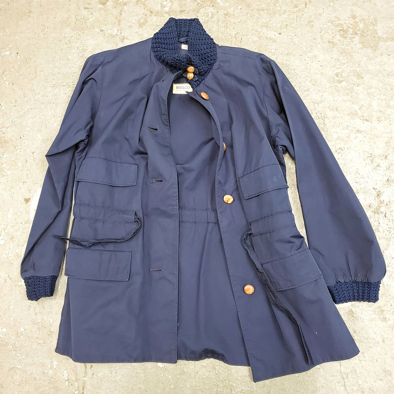 RARE Vintage 1950s BEST & CO Multi Zipper Detail Military Swiss Apres Ski Jacket (1 of 11)