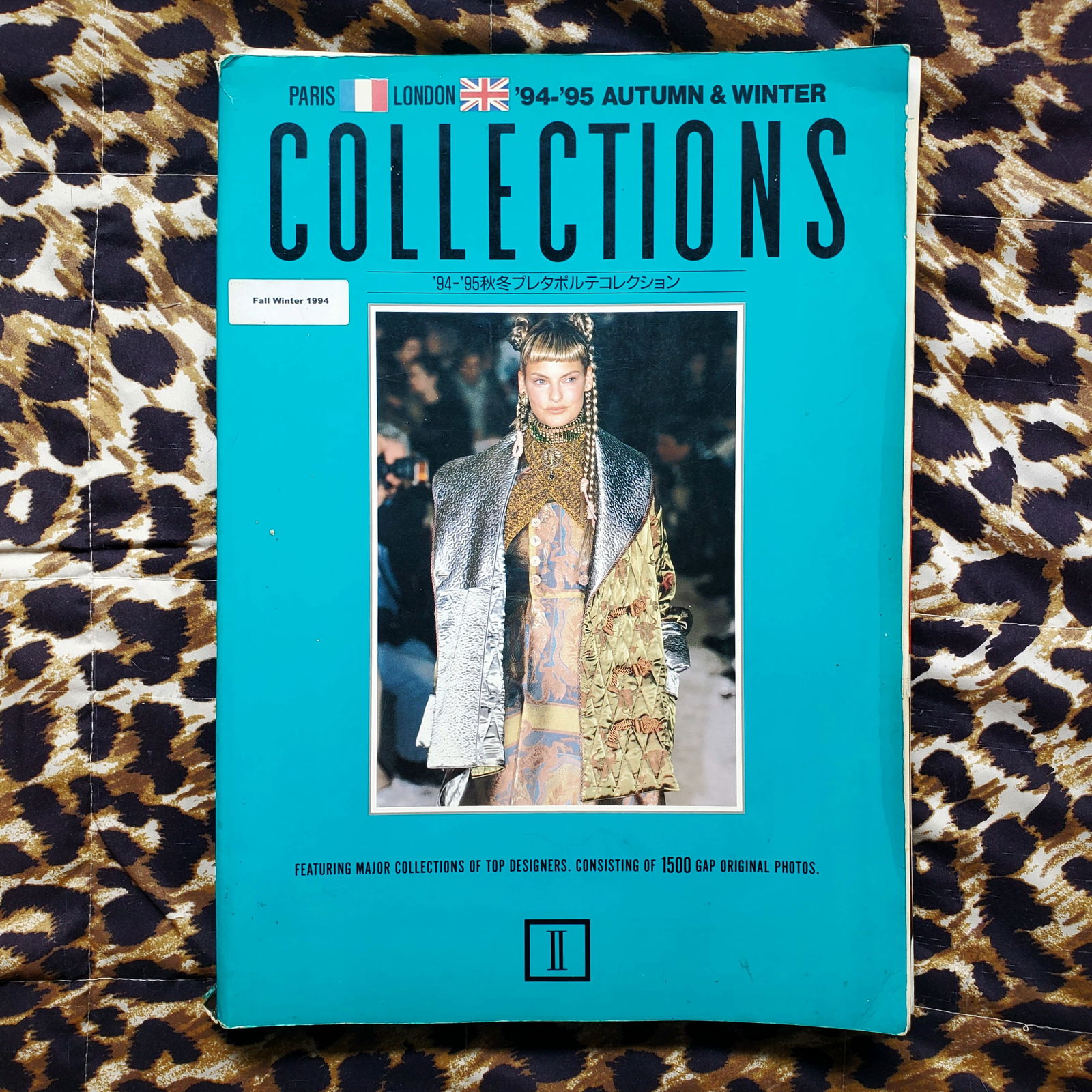 Rare COLLECTIONS Autumn-Winter 1994-95 Intl Fashion Runway Photo Catalog (Reserve $80) (1 of 13)