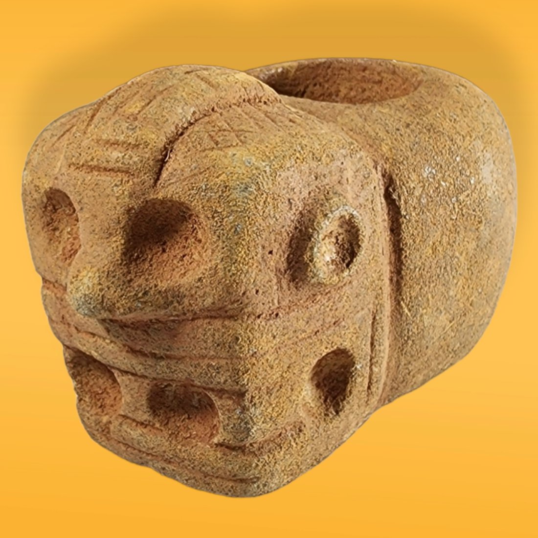 Pre-Columbian Costa Rican Style Stone Mace Head (1 of 6)