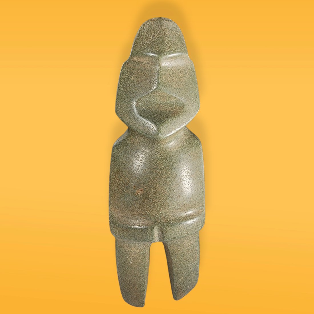 Pre-Columbian Mezcala Style Green Stone Figure (1 of 4)