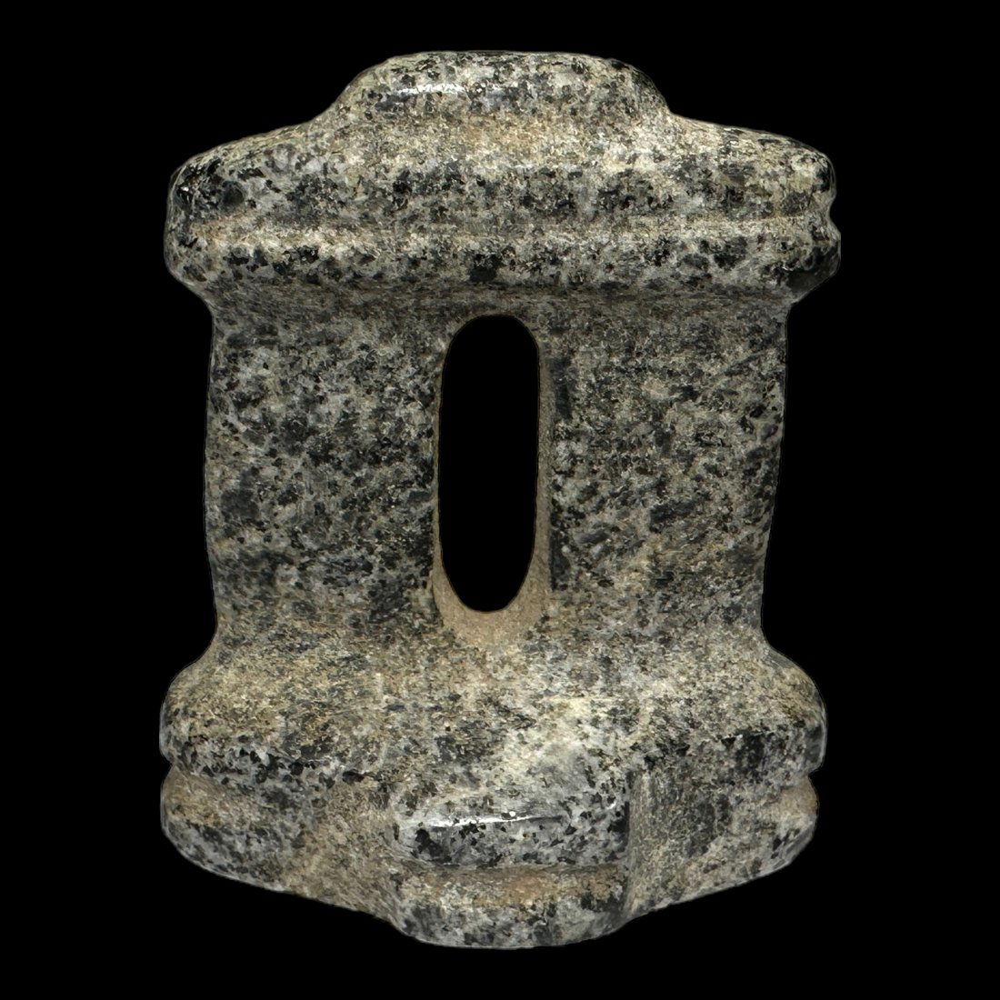 Miniature Pre-Colombian Mezcala Stone Temple (1 of 4)