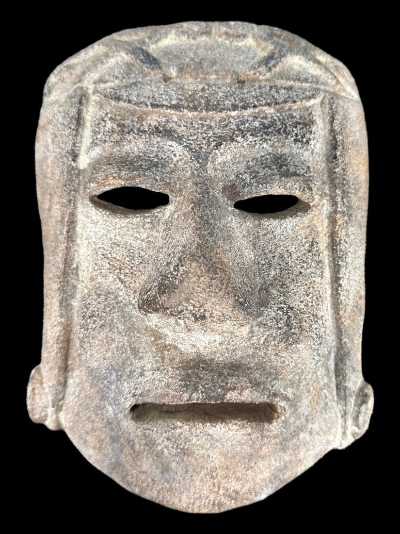 Pre-columbian Narino pottery mask (1 of 3)