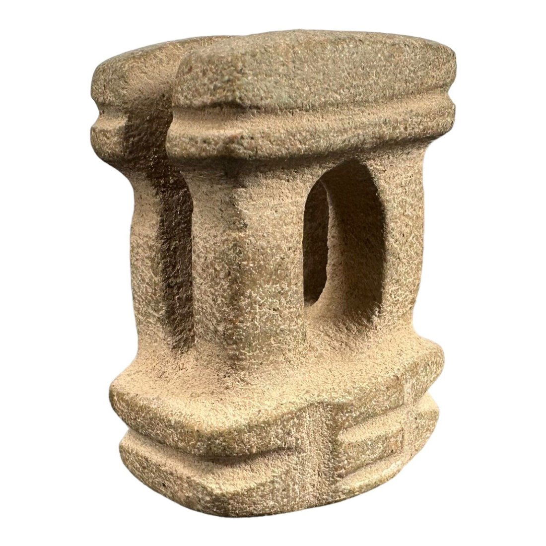 Rare Miniature Pre-Columbian Mezcala Temple (1 of 4)
