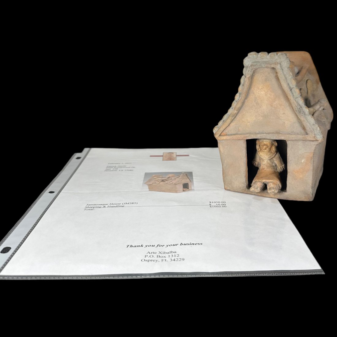 Rare Pre-Columbian Jamacoaque House (1 of 6)